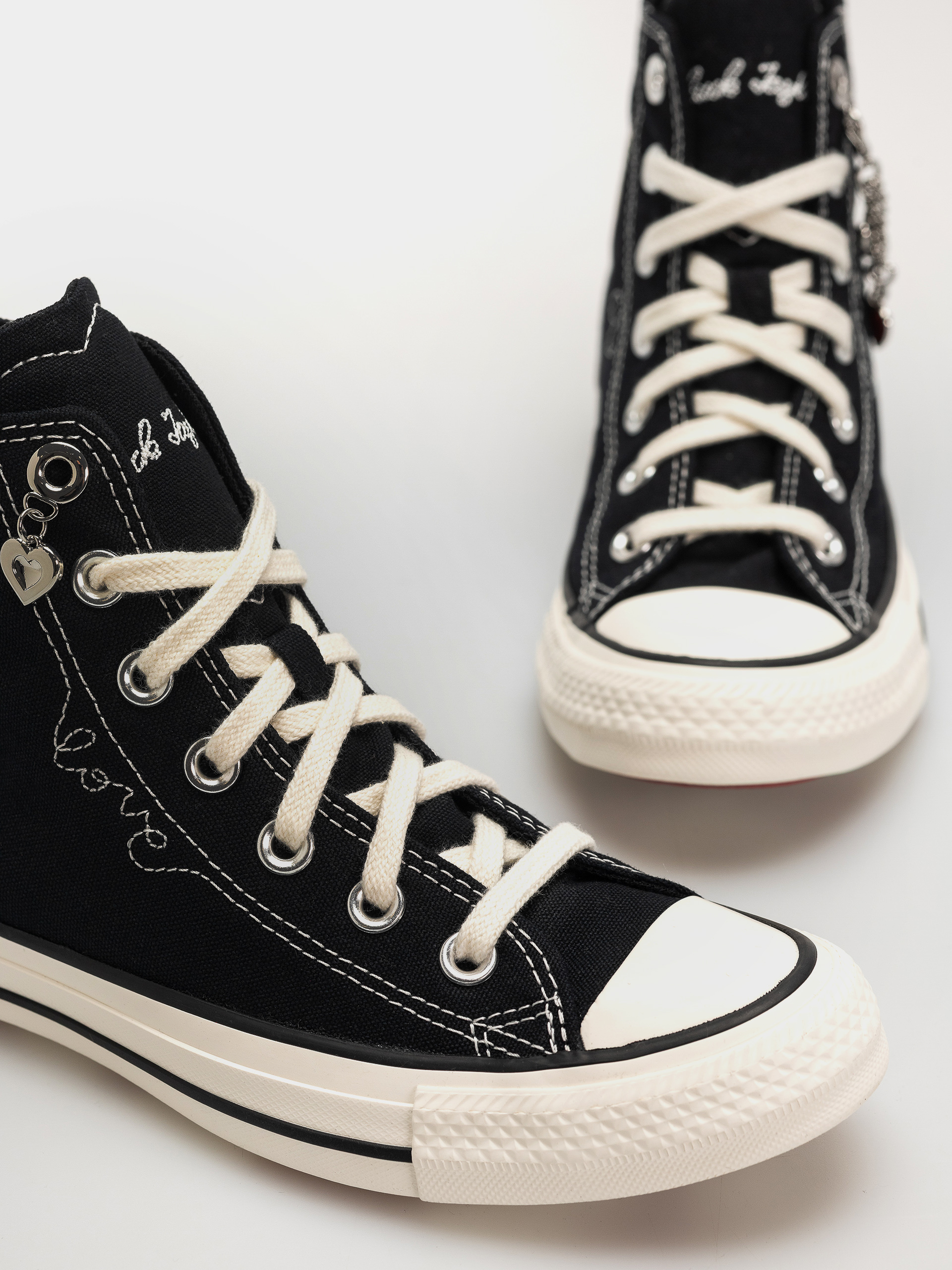 Converse Chuck Taylor All Star Hi Wmn Tornacipők (black/egret/days ahead)