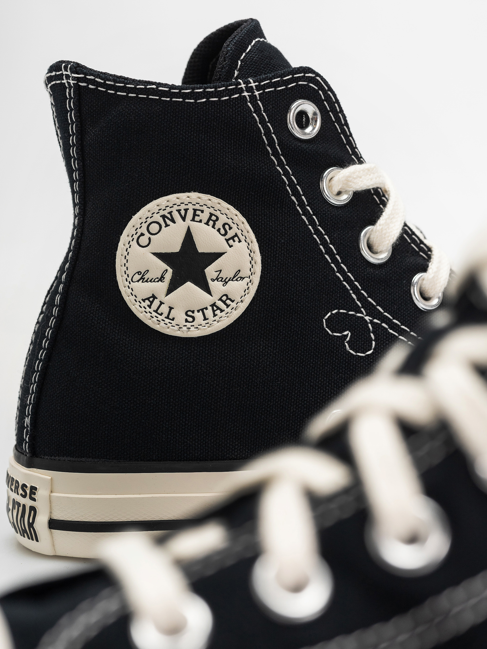 Converse Chuck Taylor All Star Hi Wmn Tornacipők (black/egret/days ahead)