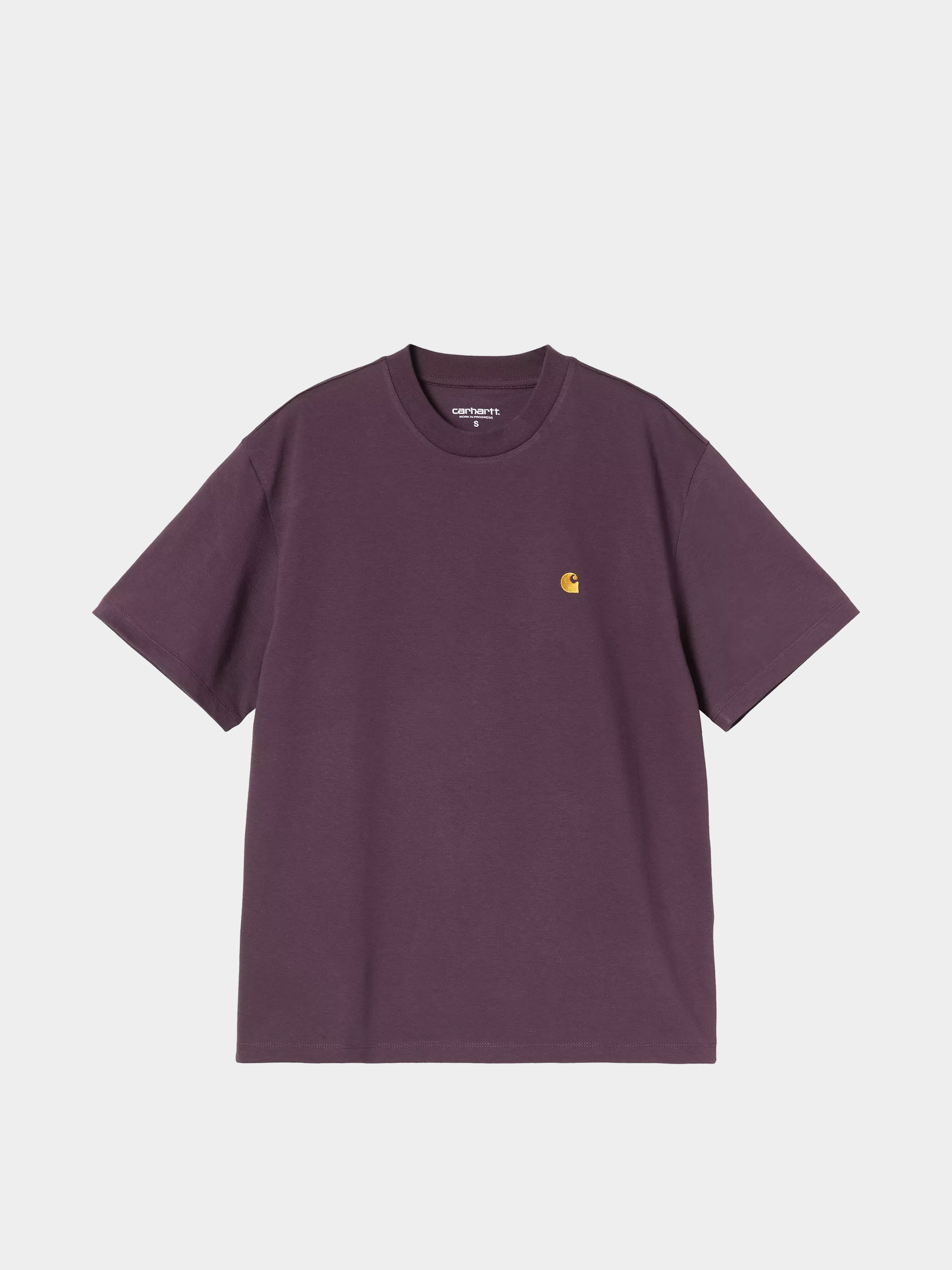 Póló Carhartt WIP Chase Wmn (cozy purple/gold)