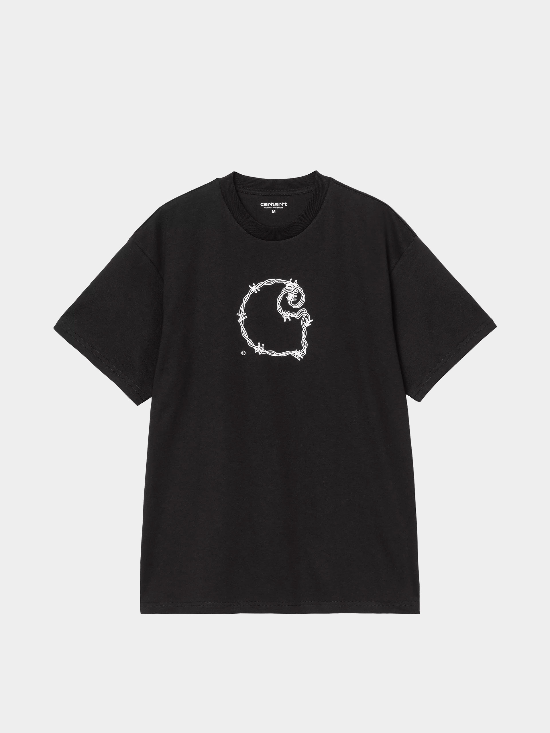Póló Carhartt WIP Barbwire C (black)
