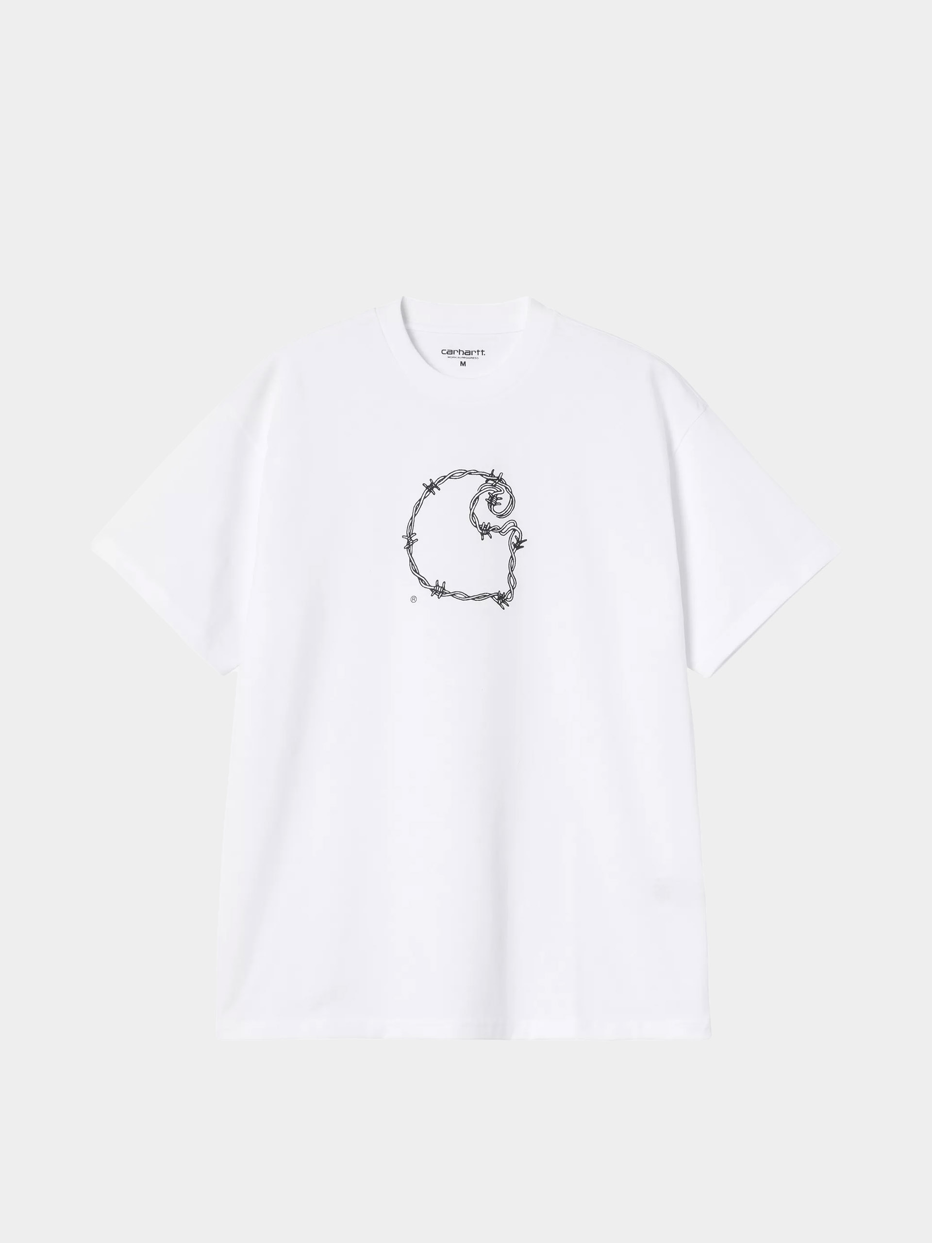 Carhartt WIP Barbwire C Póló (white)