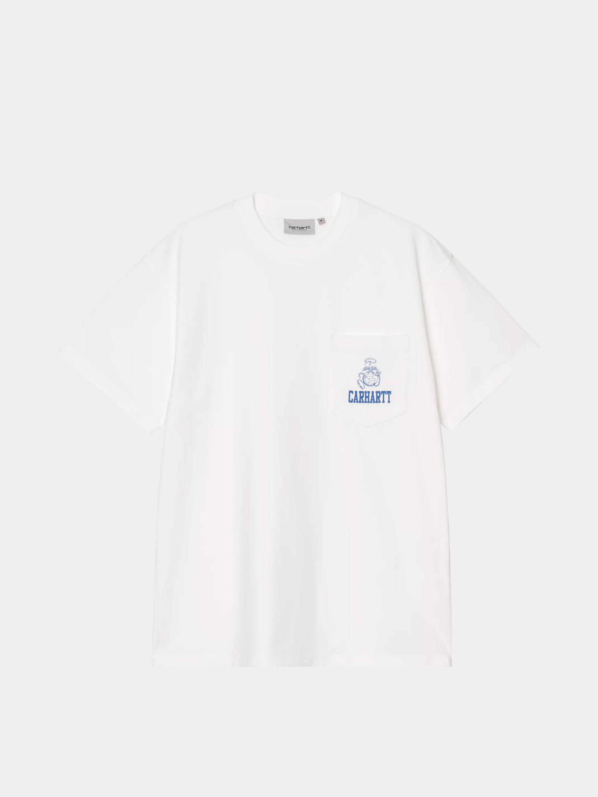 Póló Carhartt WIP Pond Corps Pocket (white)