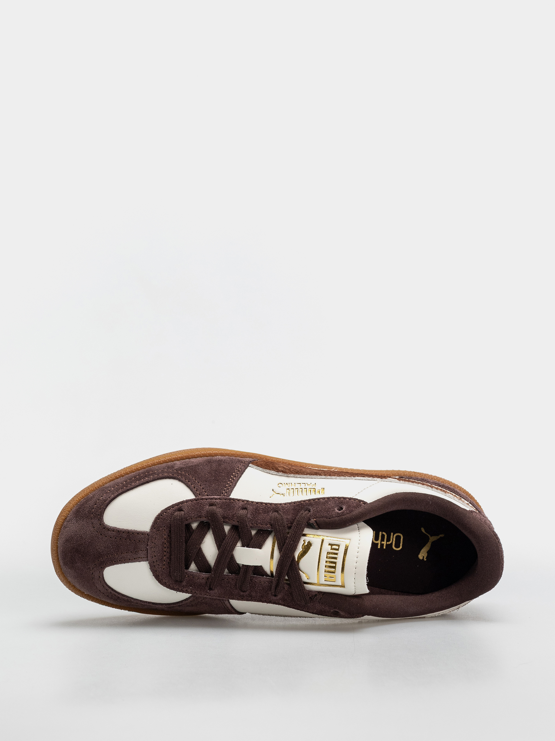 Puma Palermo Cow Wmn Cipők (warm white/chocolate brown/gum)
