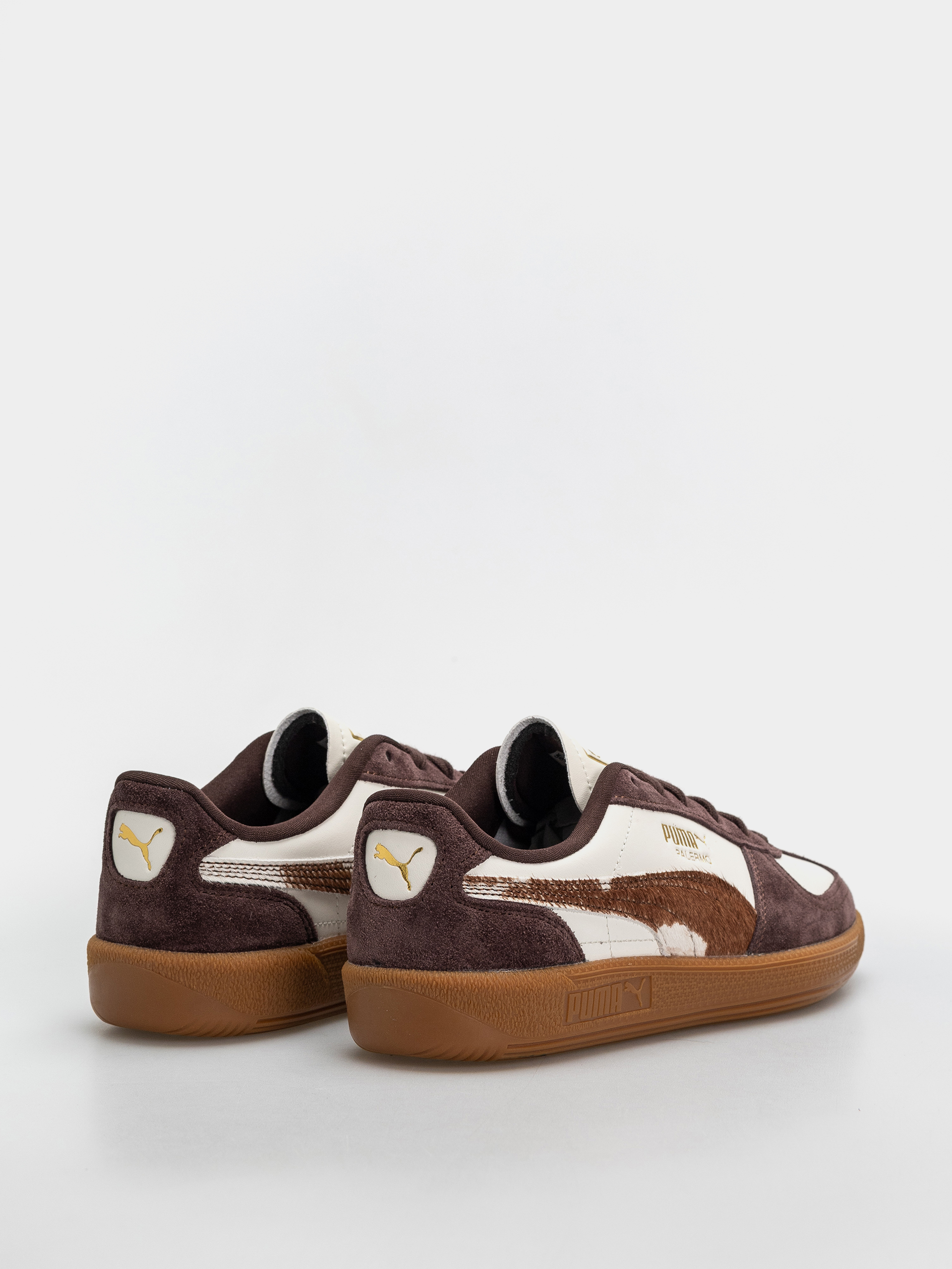 Puma Palermo Cow Wmn Cipők (warm white/chocolate brown/gum)