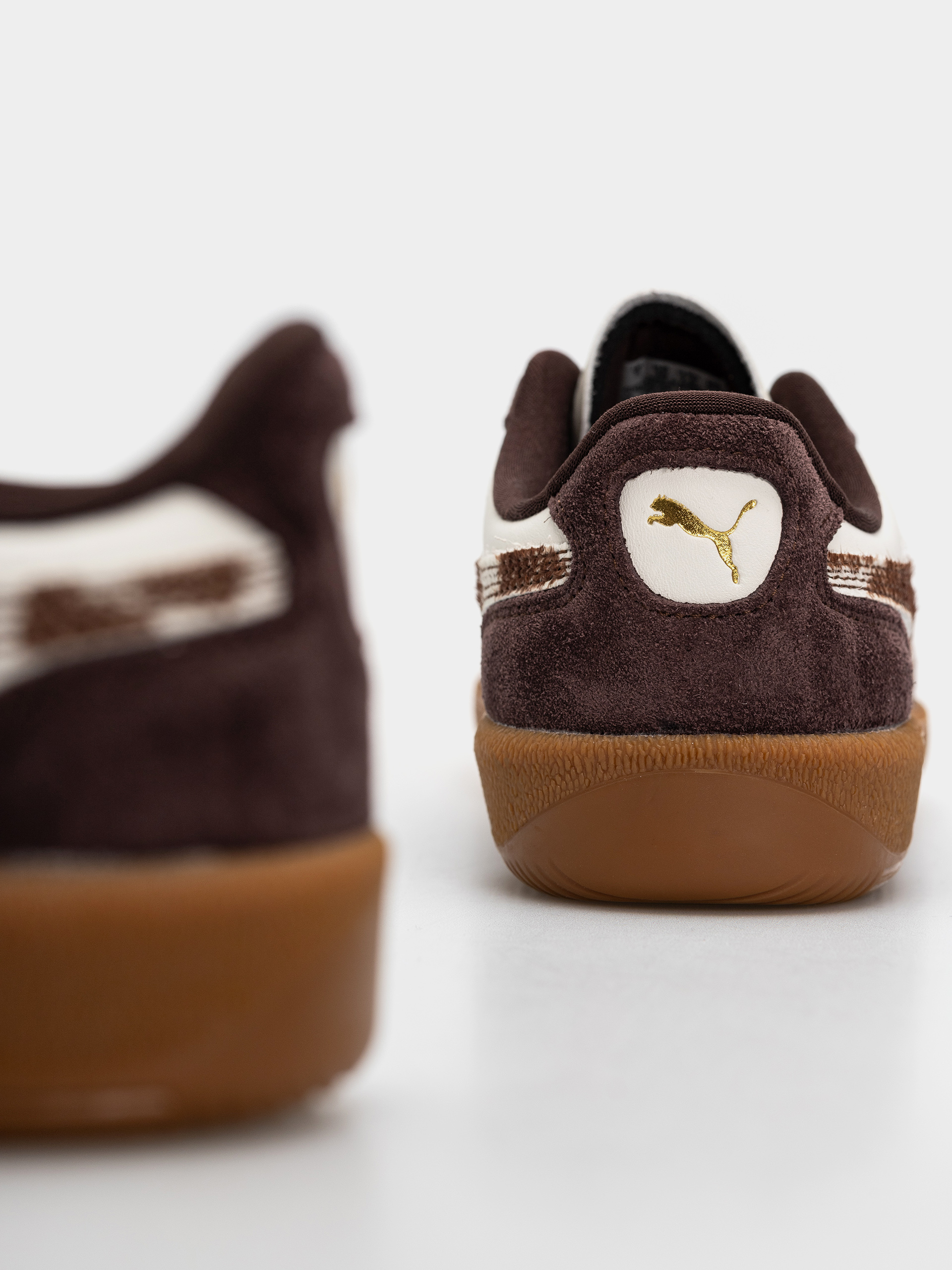 Puma Palermo Cow Wmn Cipők (warm white/chocolate brown/gum)