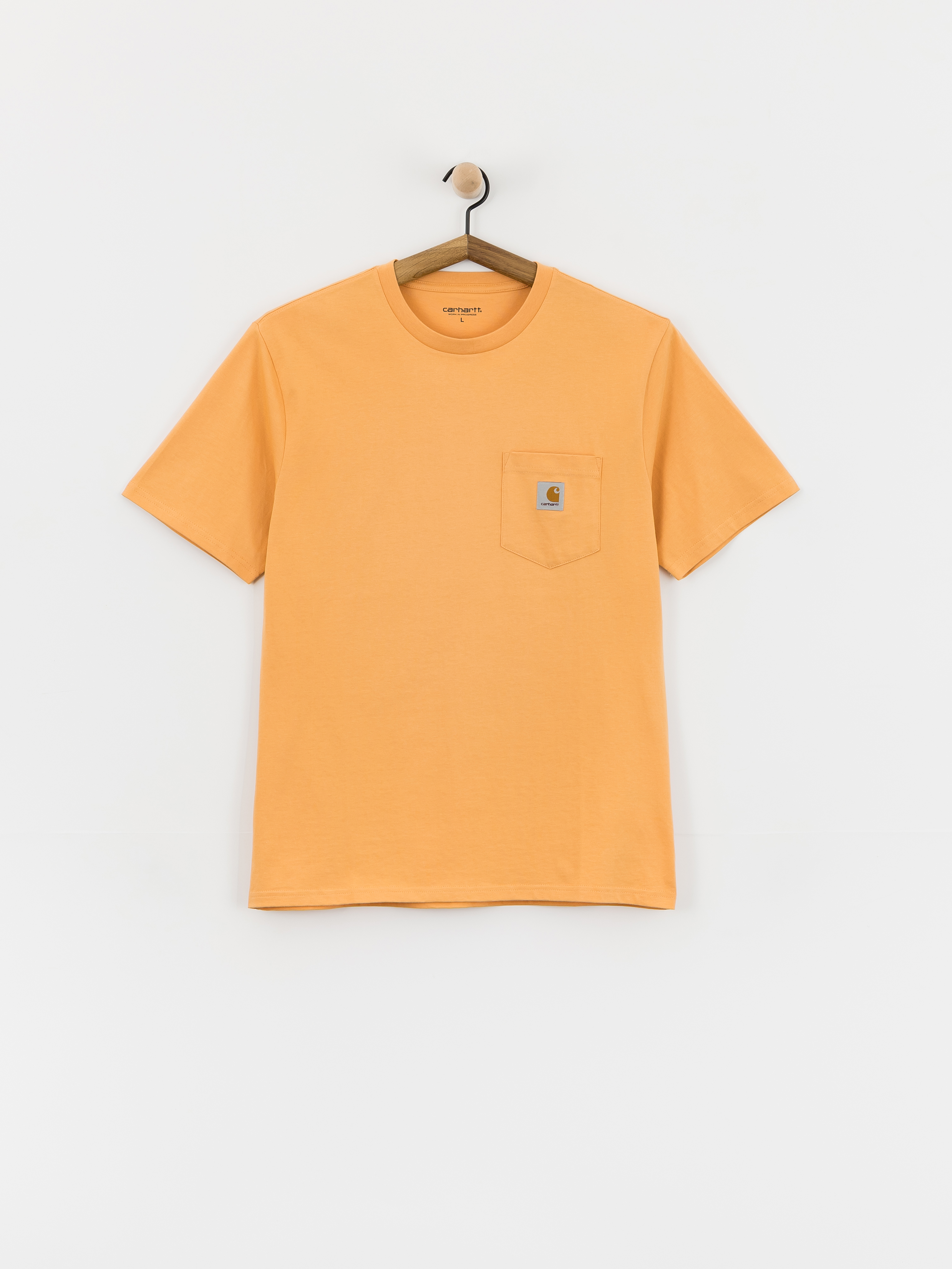 Póló Carhartt WIP Pocket (gentle orange)