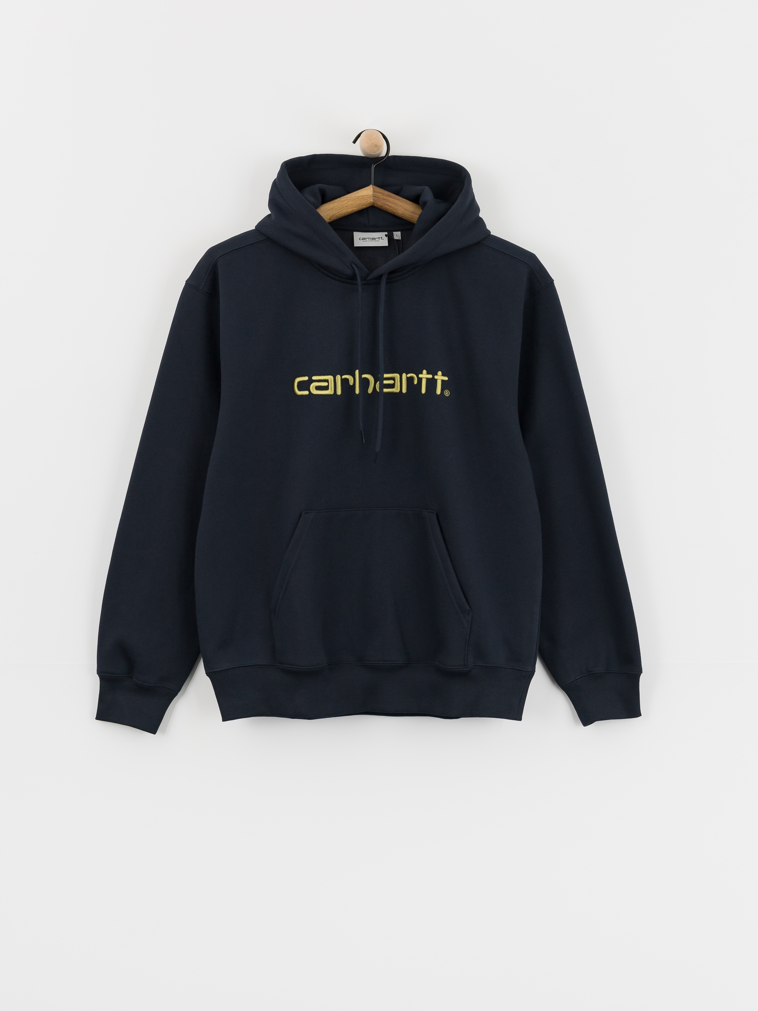 Kapucnis pulóver Carhartt WIP Carhartt HD (deep night/gentle green)