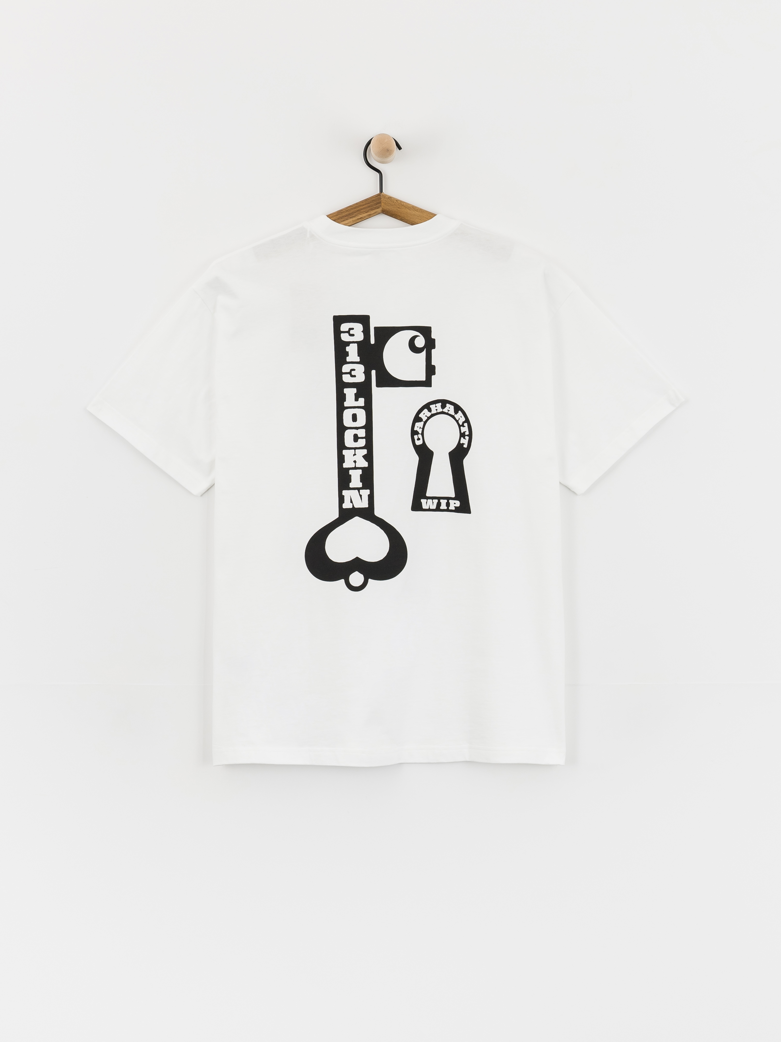 Póló Carhartt WIP Locked (white)