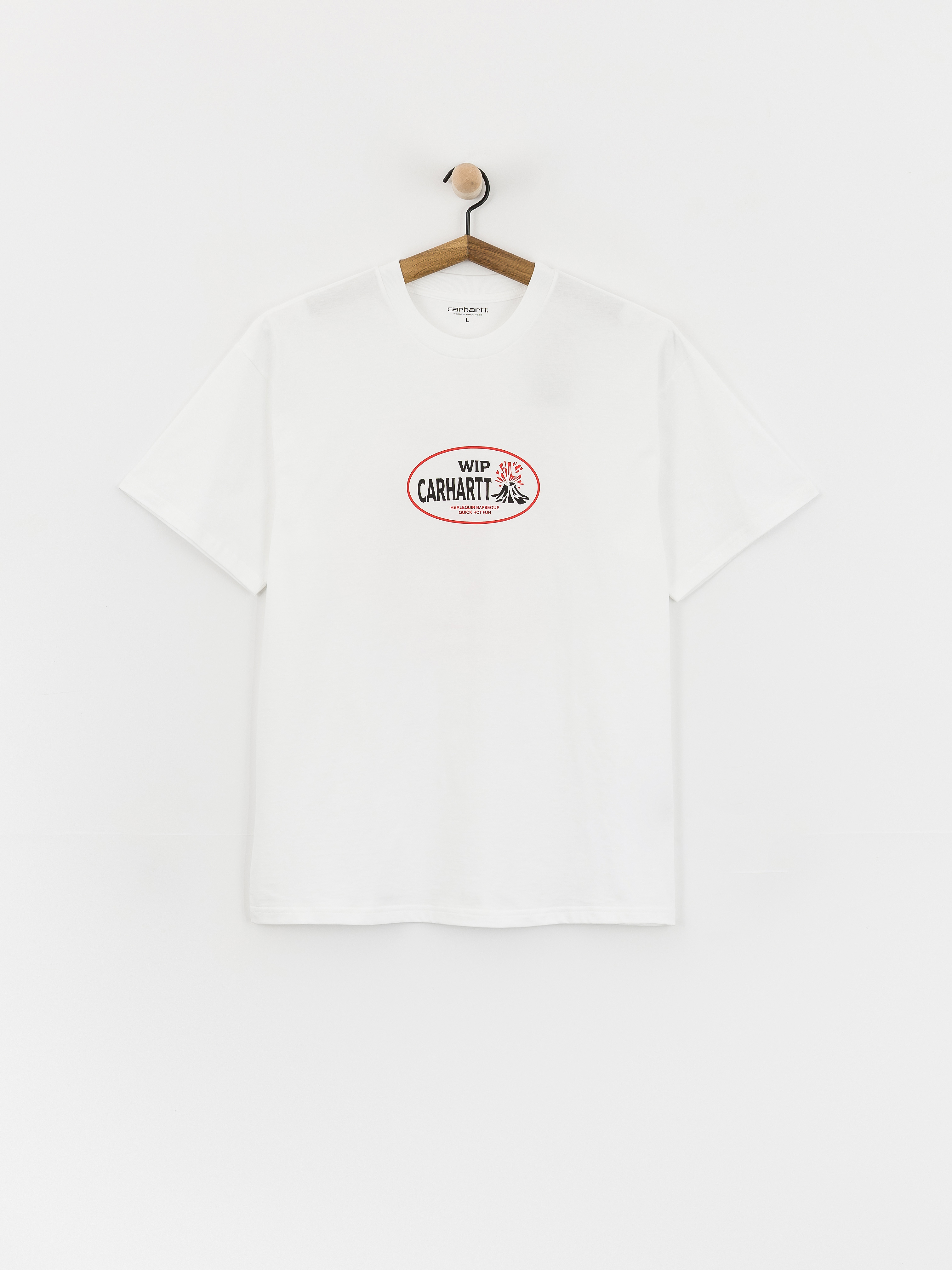 Póló Carhartt WIP Harlequin BBQ (white)