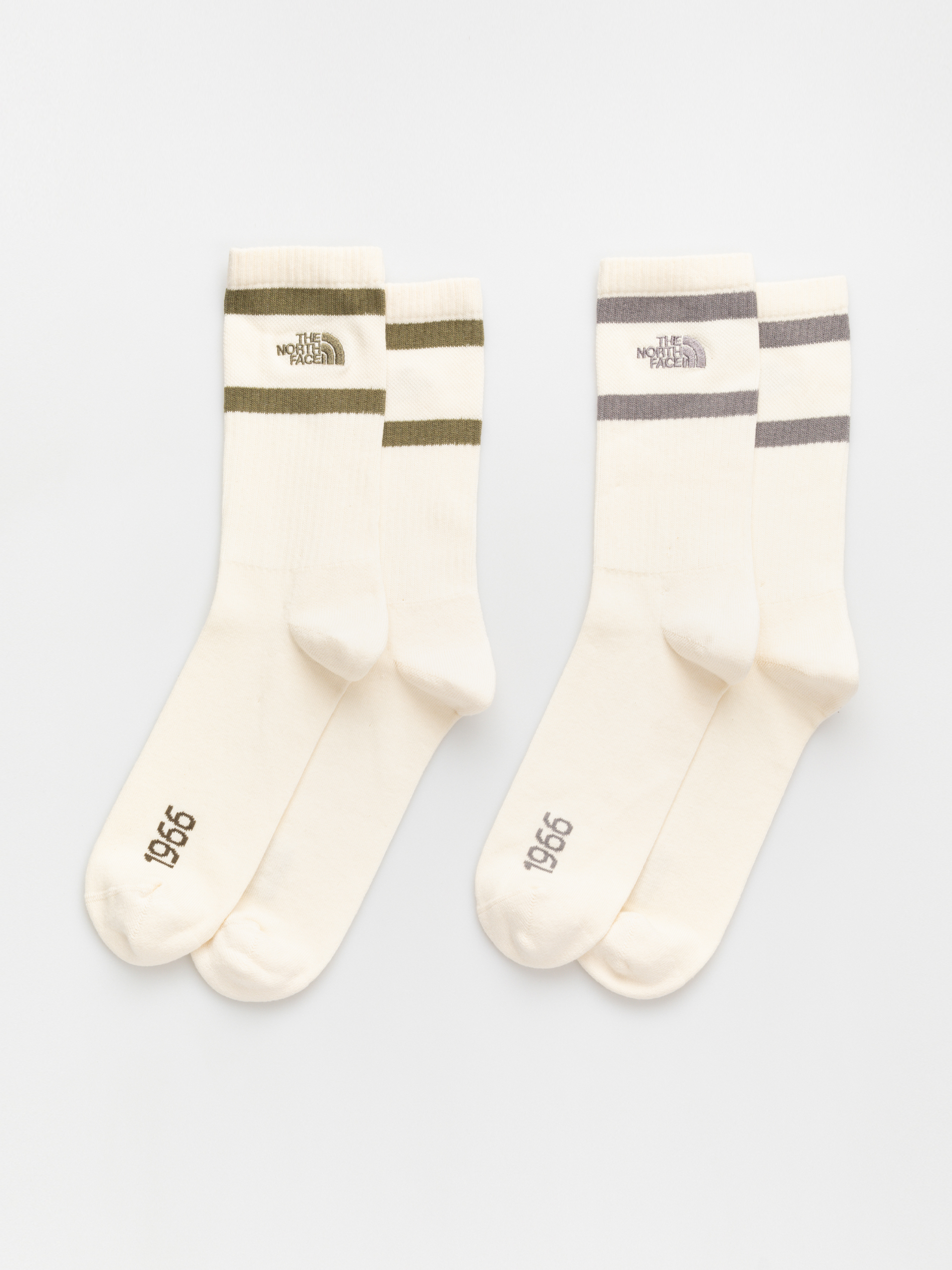 The North Face Everyday Crew Heritage Stripe 2P Zokni (raw undyed)