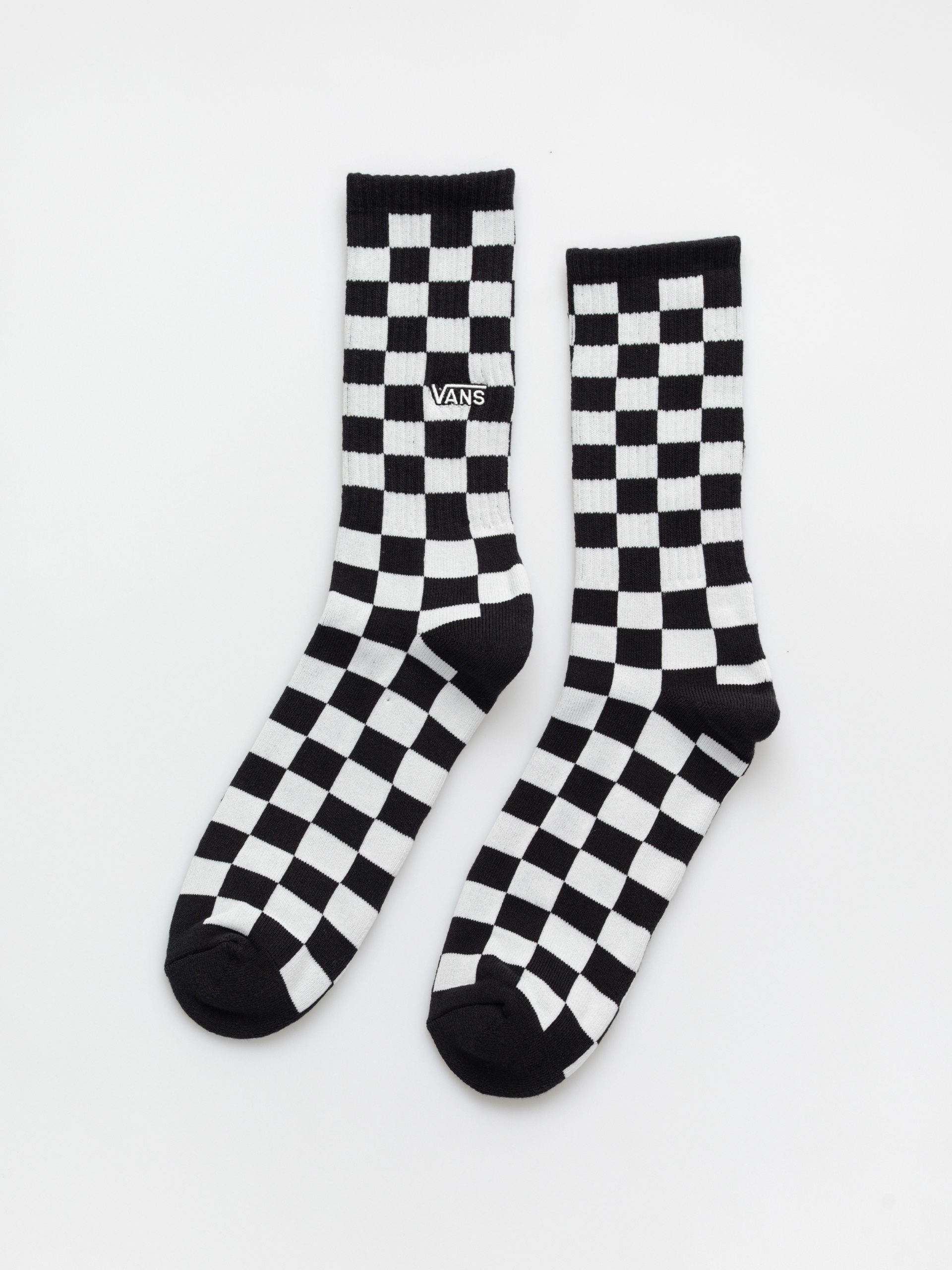 Vans Checkerboard Crew Zokni (black/white)