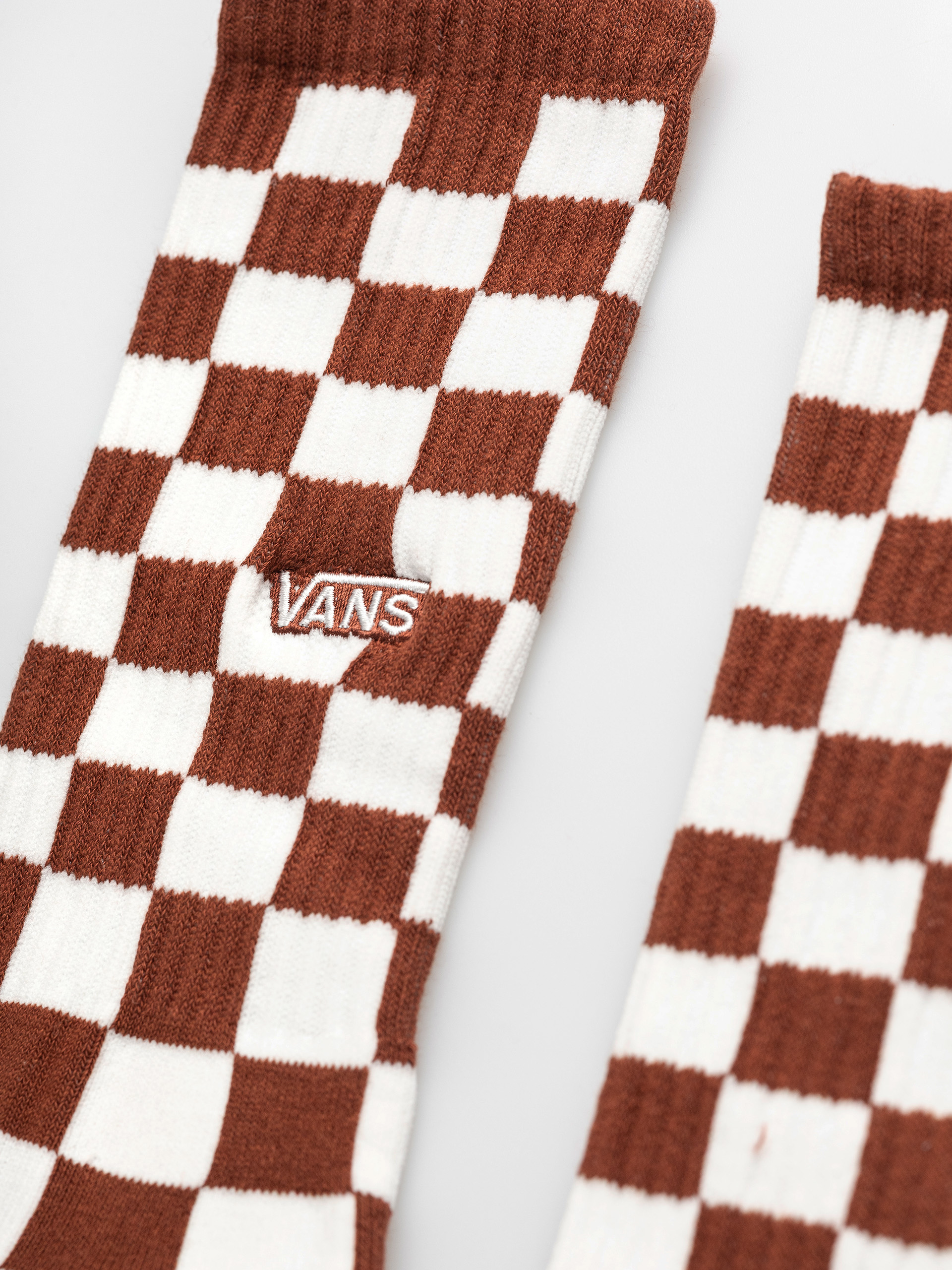 Vans Checkerboard Crew Zokni (rust bronze)