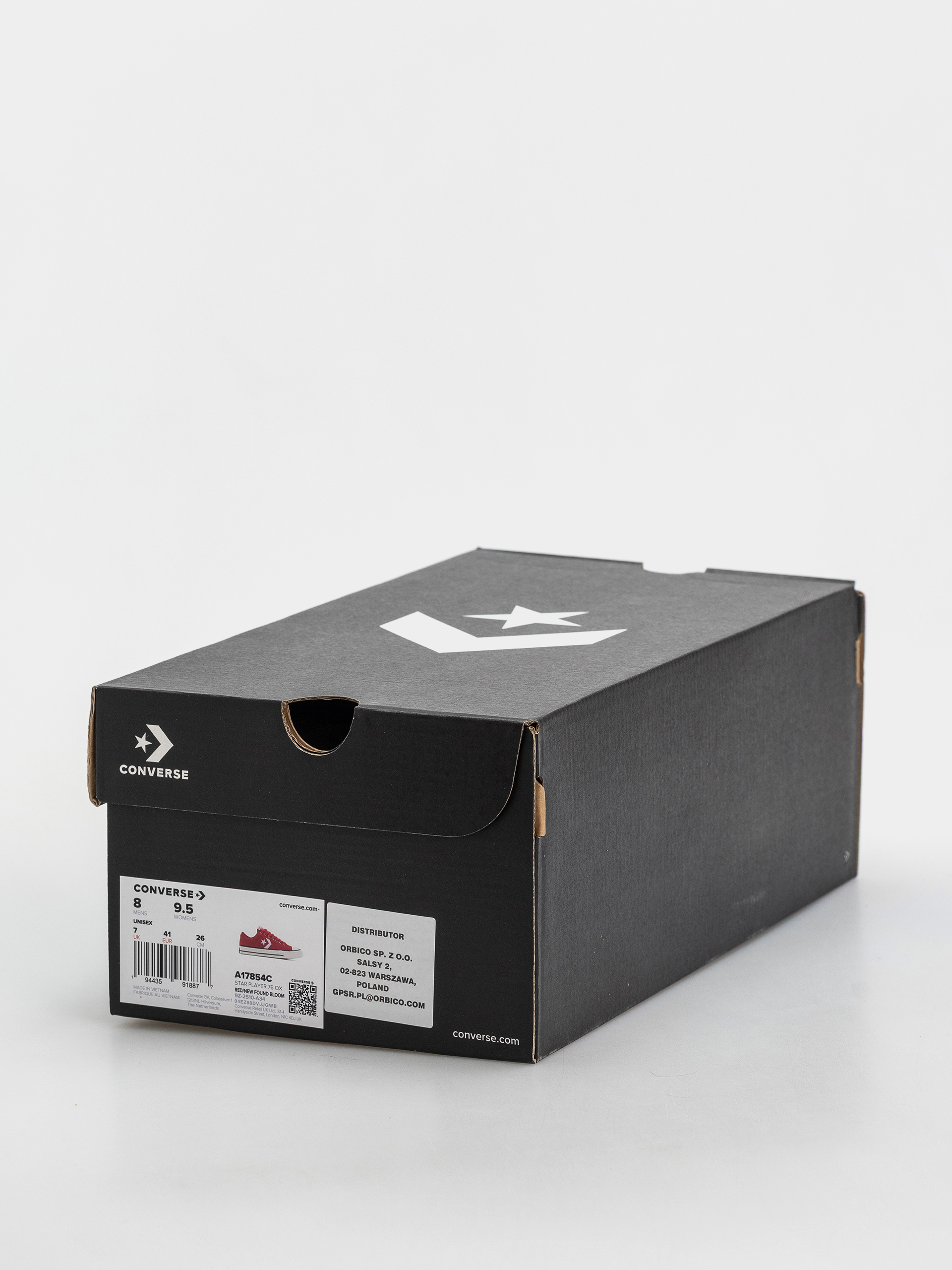 Converse Star Player 76 Ox Cipők (red/new found bloom)