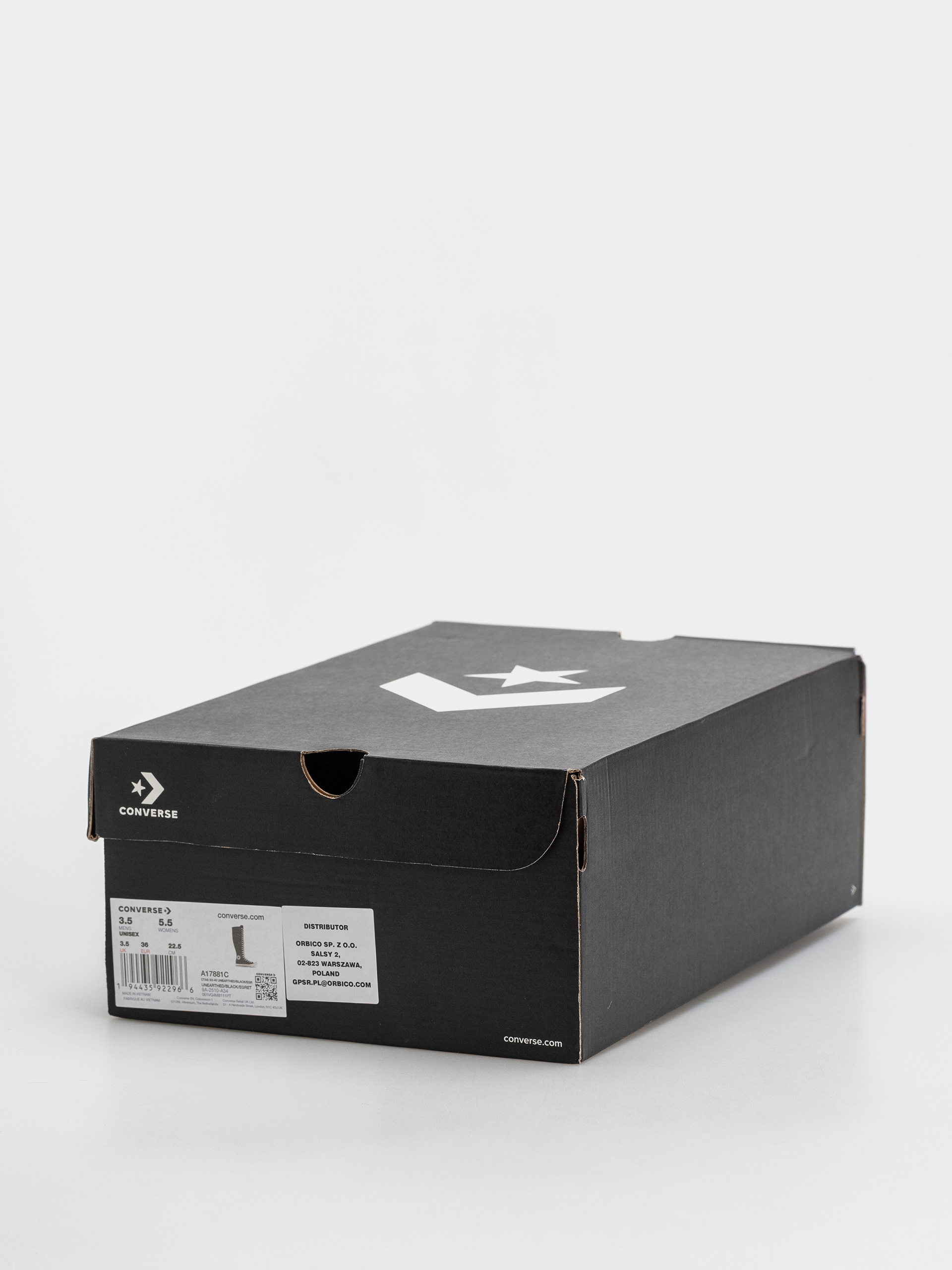 Converse Chuck Taylor All Star XX-Hi Tornacipők (unearthed/black/egret)
