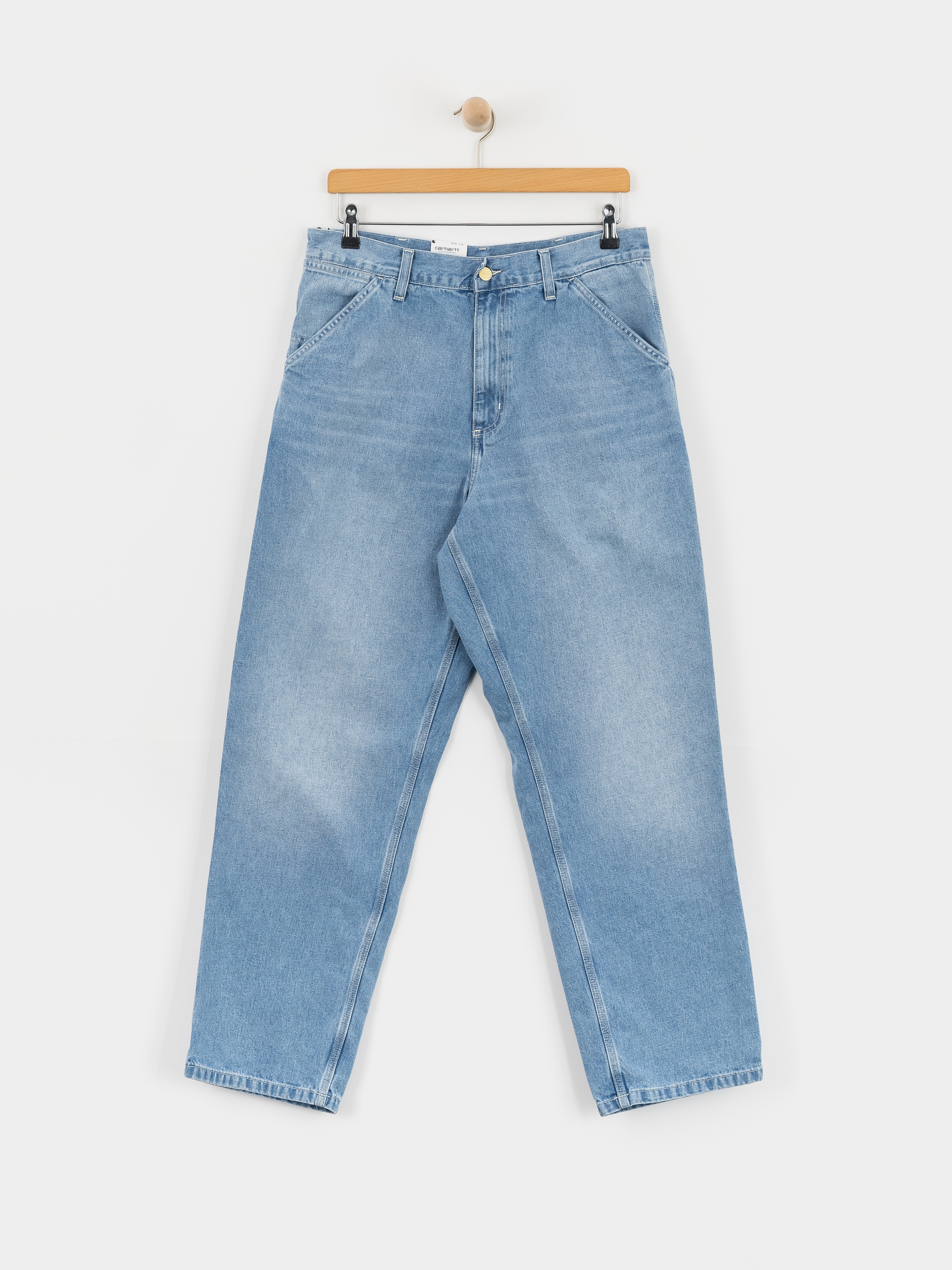 Kisnadrág Carhartt WIP Simple (blue light true washed)