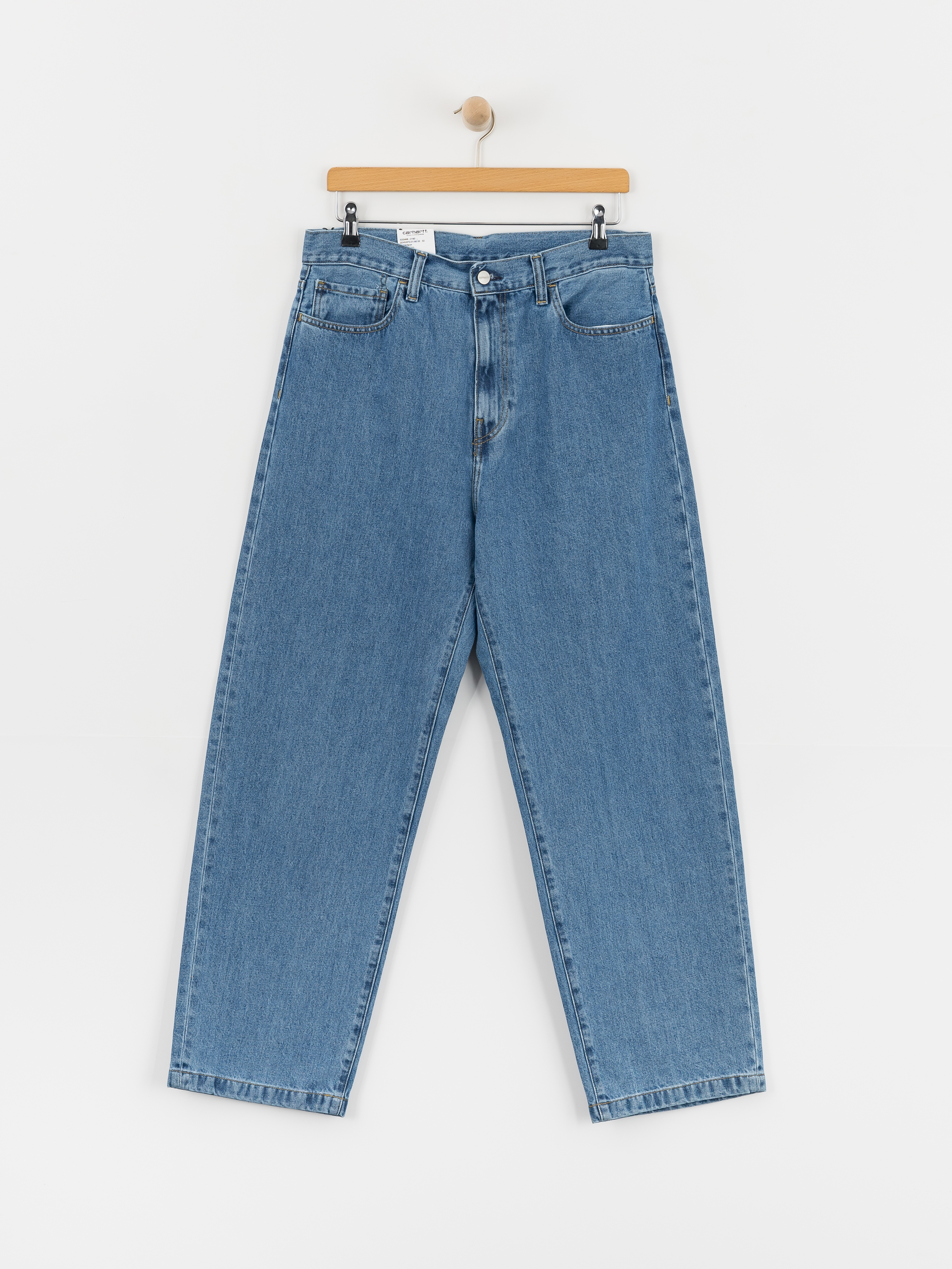 Kisnadrág Carhartt WIP Landon (blue heavy stone wash)