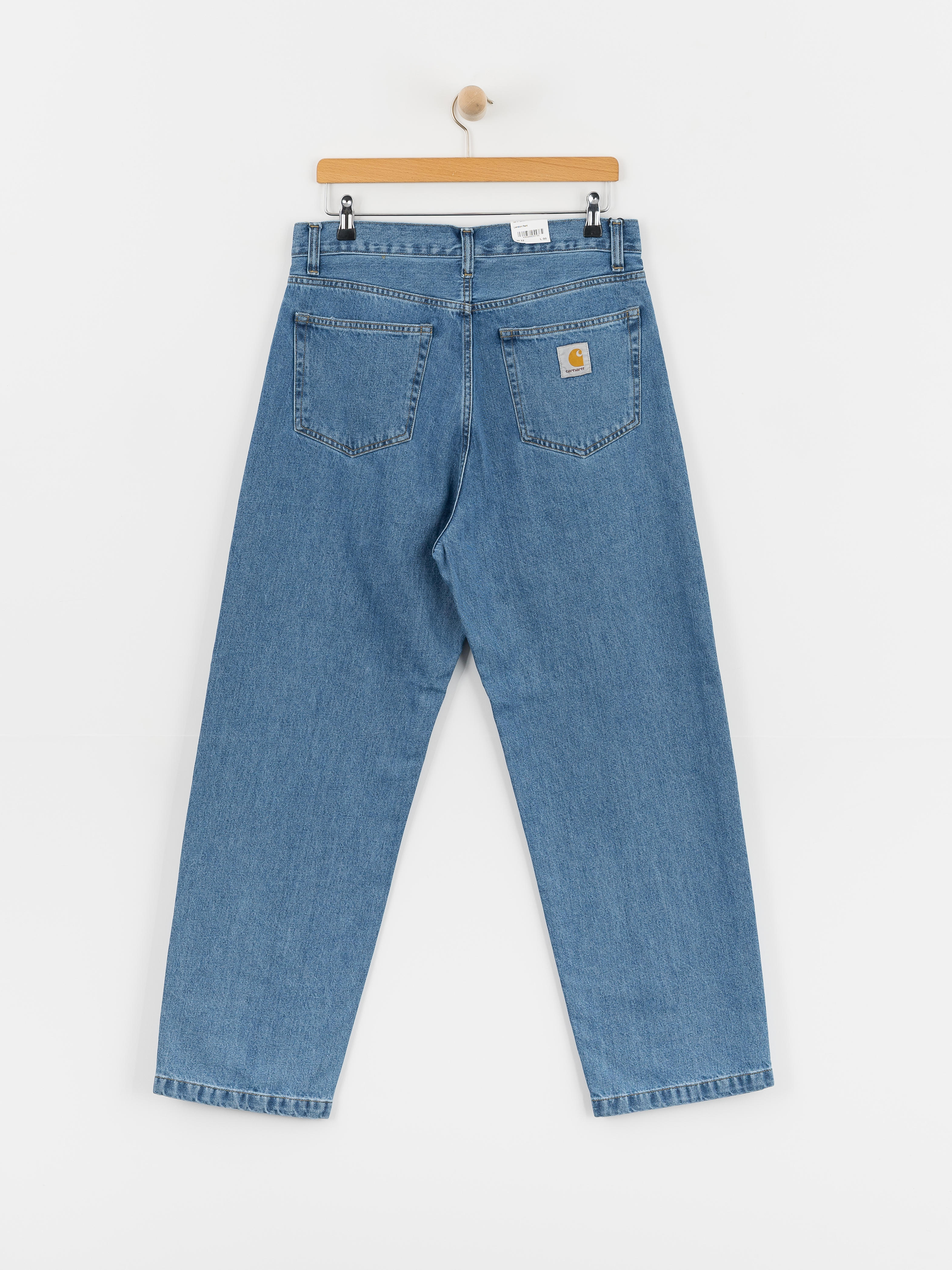 Kisnadrág Carhartt WIP Landon (blue heavy stone wash)