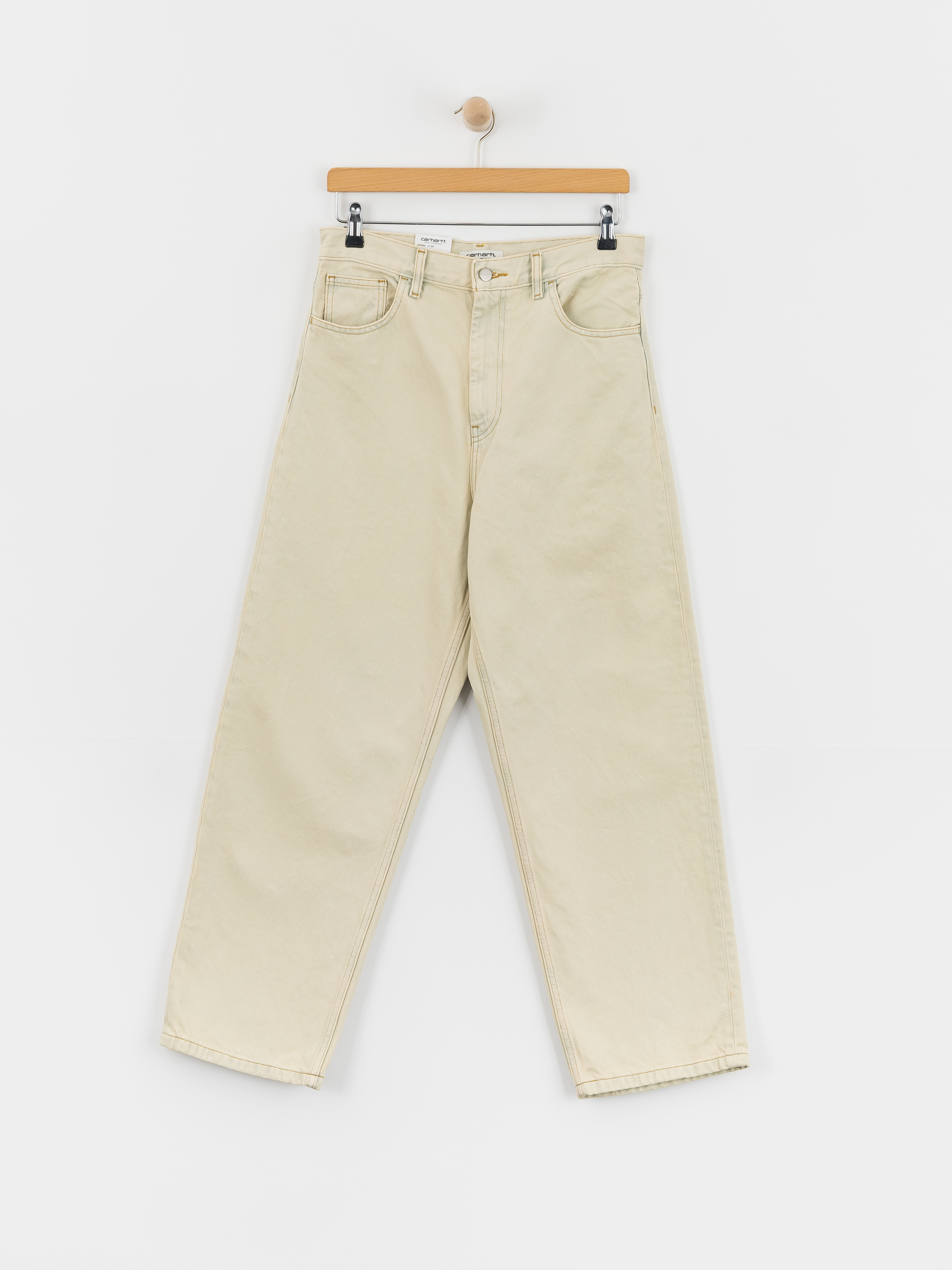 Kisnadrág Carhartt WIP Brandon Wmn (blue sand bleached)