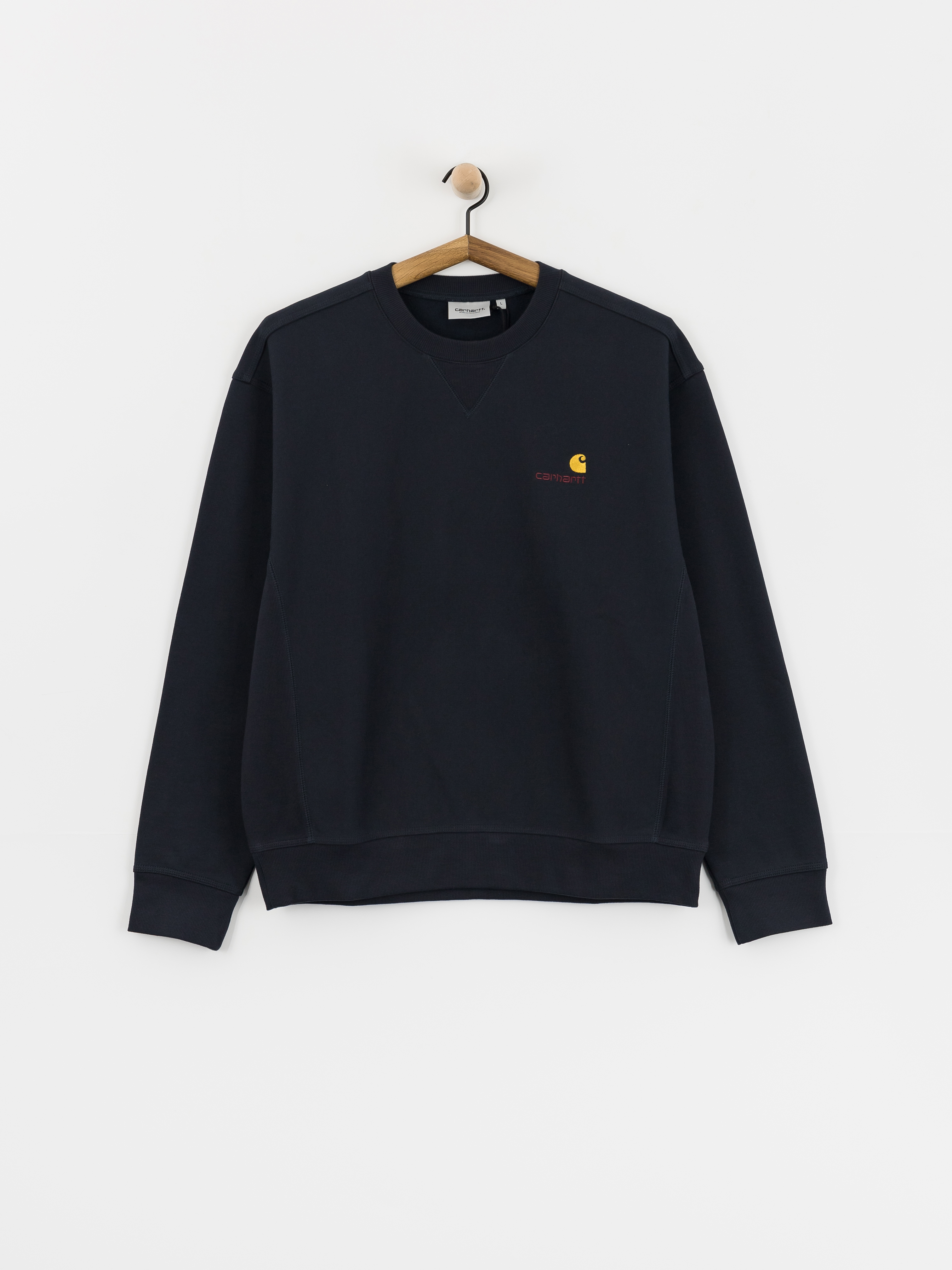 Pulóver Carhartt WIP American Script (deep night)