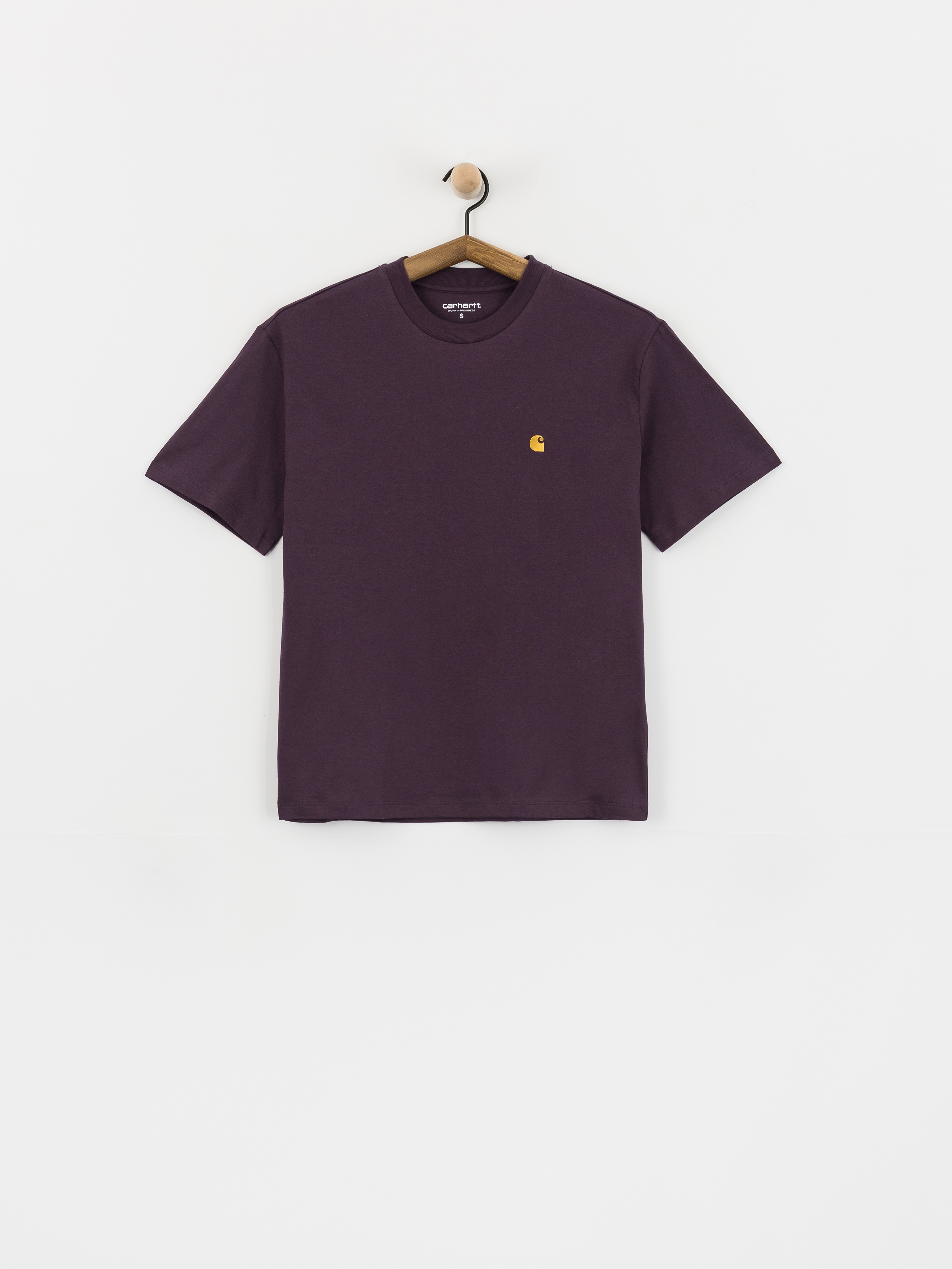 Póló Carhartt WIP Chase Wmn (cozy purple/gold)