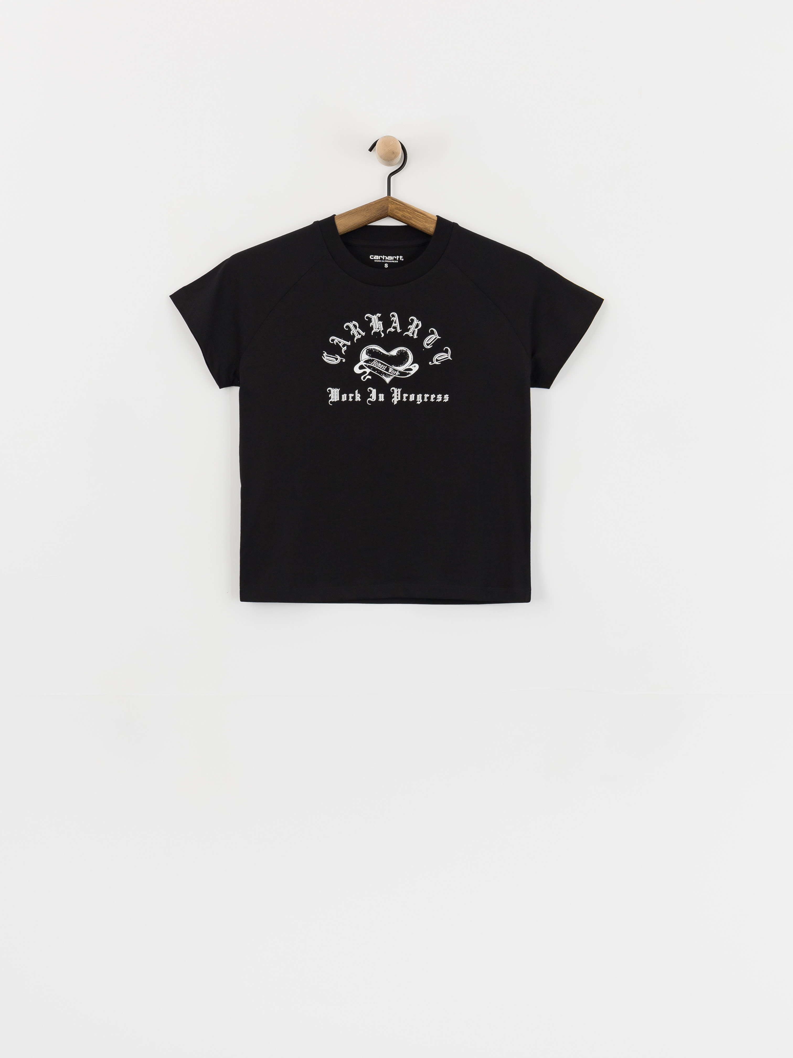Póló Carhartt WIP Honest Work Wmn (black/white)