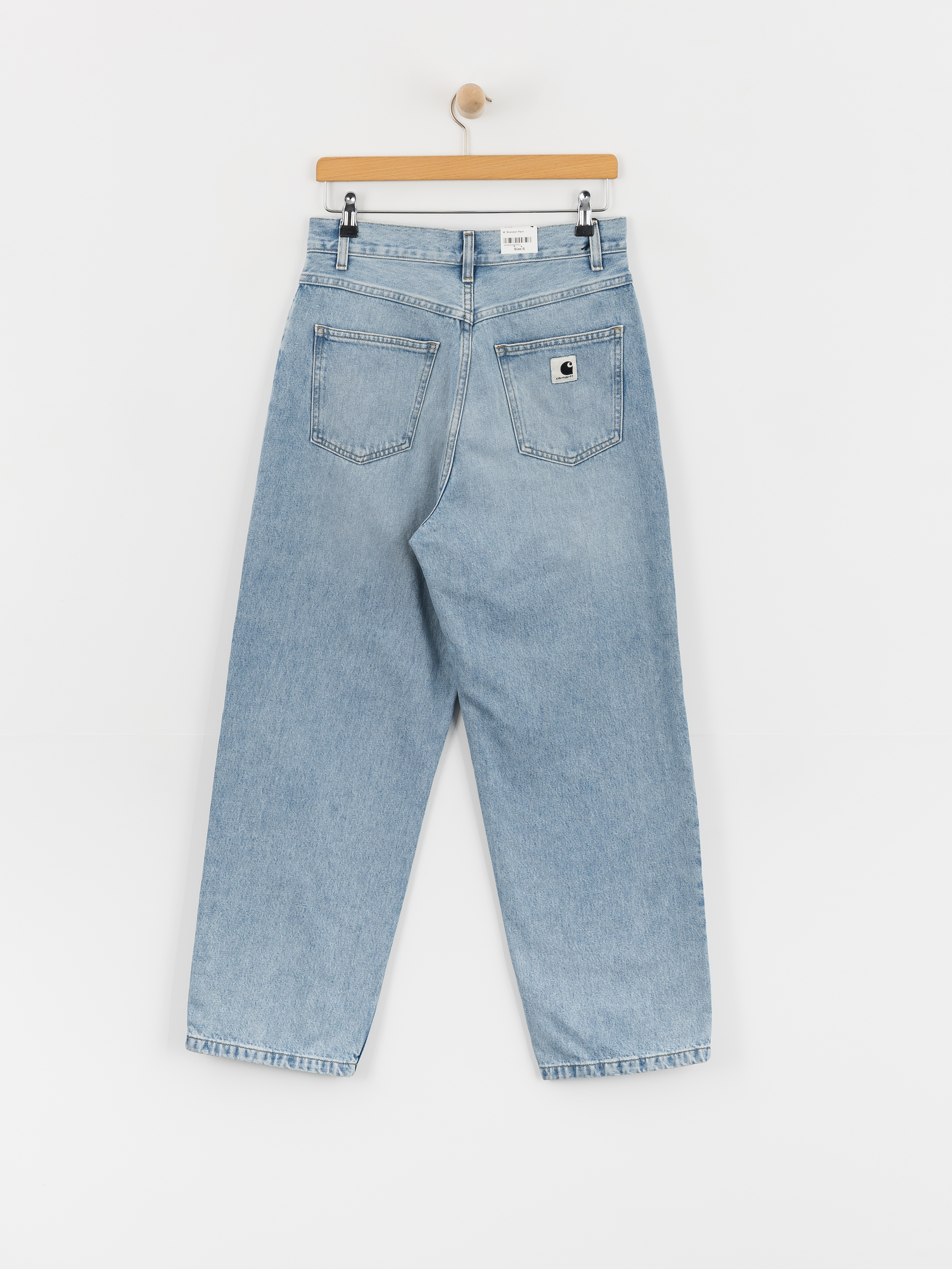 Carhartt WIP Brandon Wmn Kisnadrág (blue heavy worn bleached)
