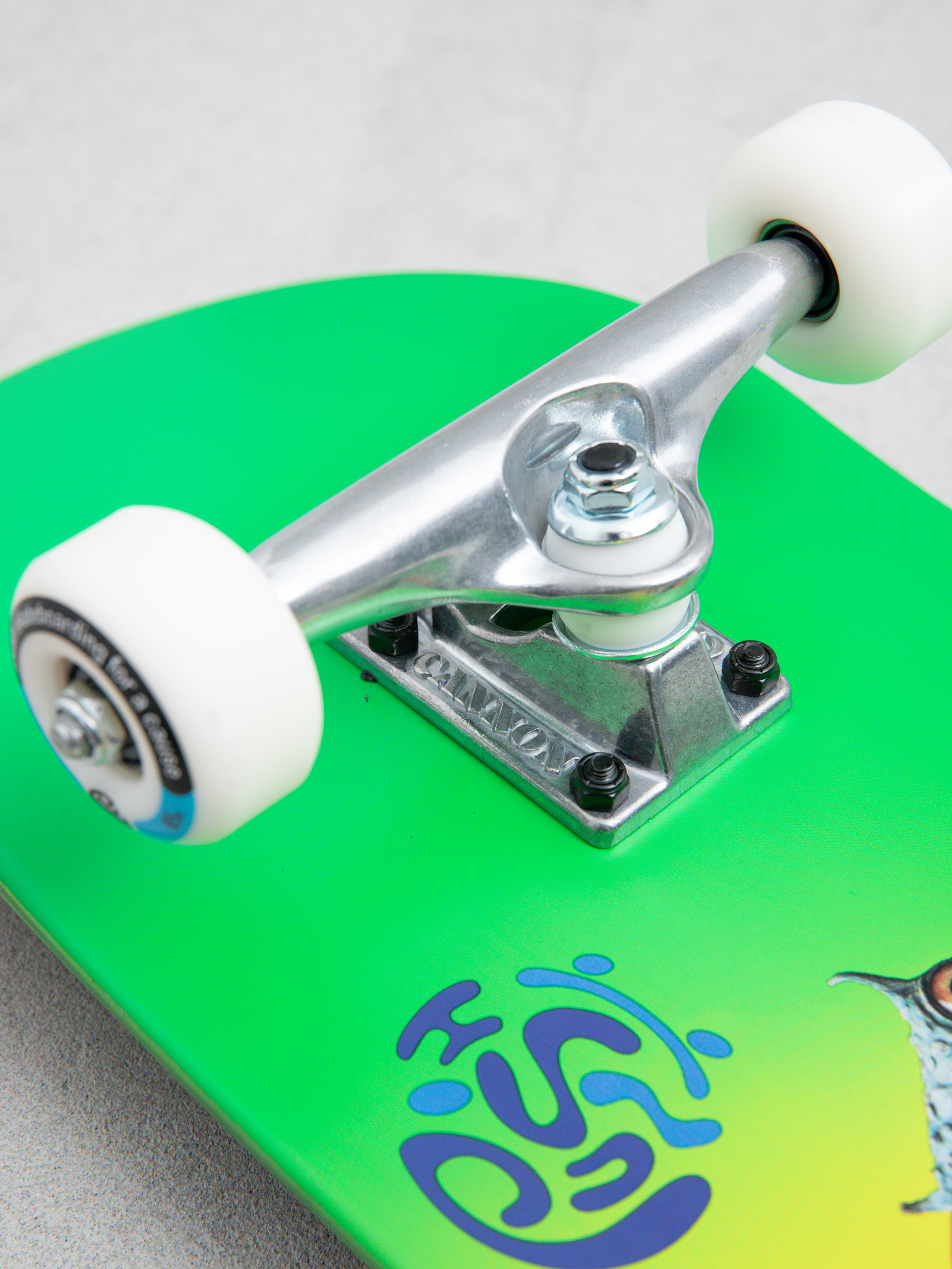 Push Toucan Fade Fp Komplett gördeszka (green)