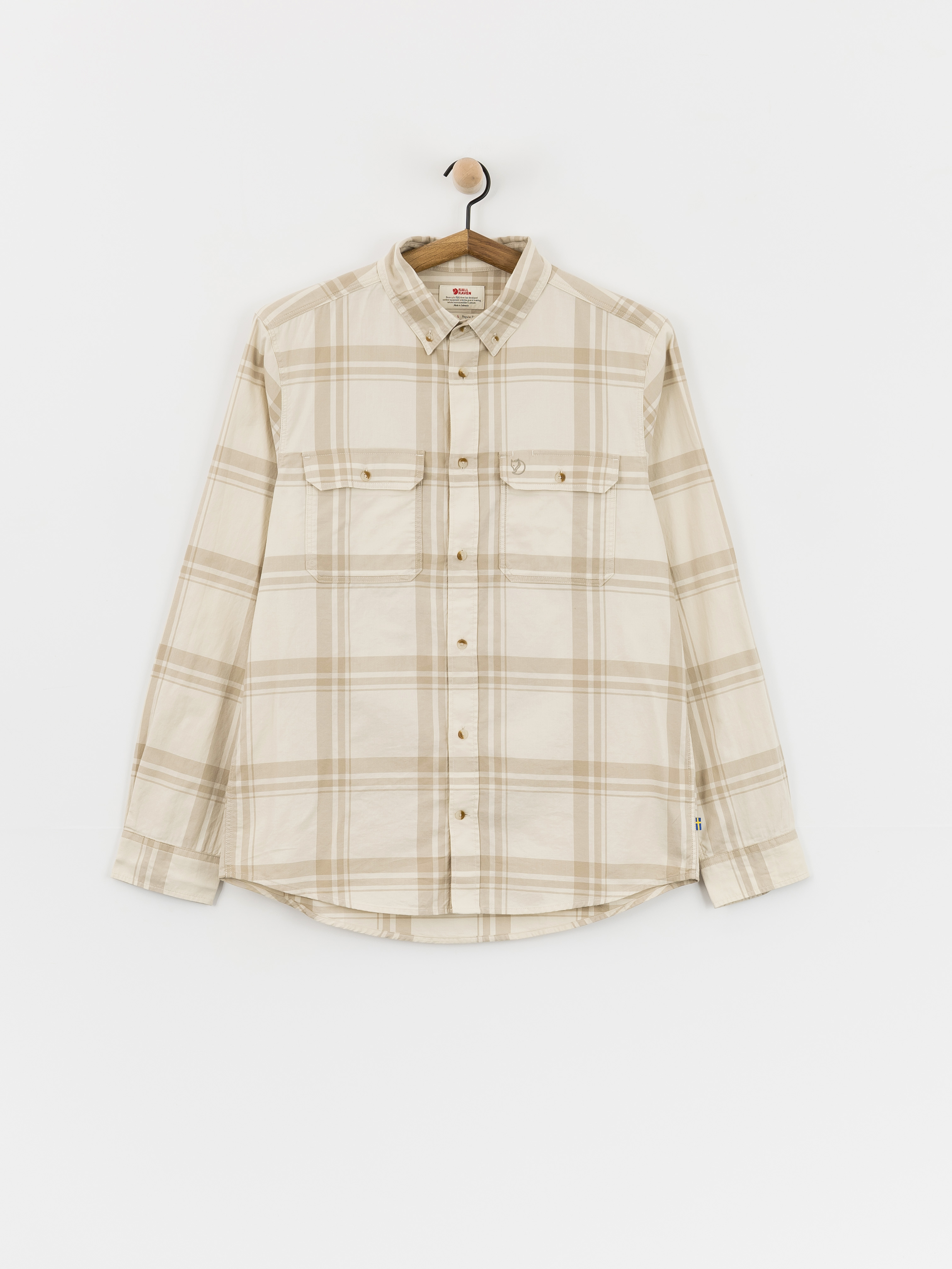 Fjallraven Ovik Lite Flannel Ing (chalk white/fossil)