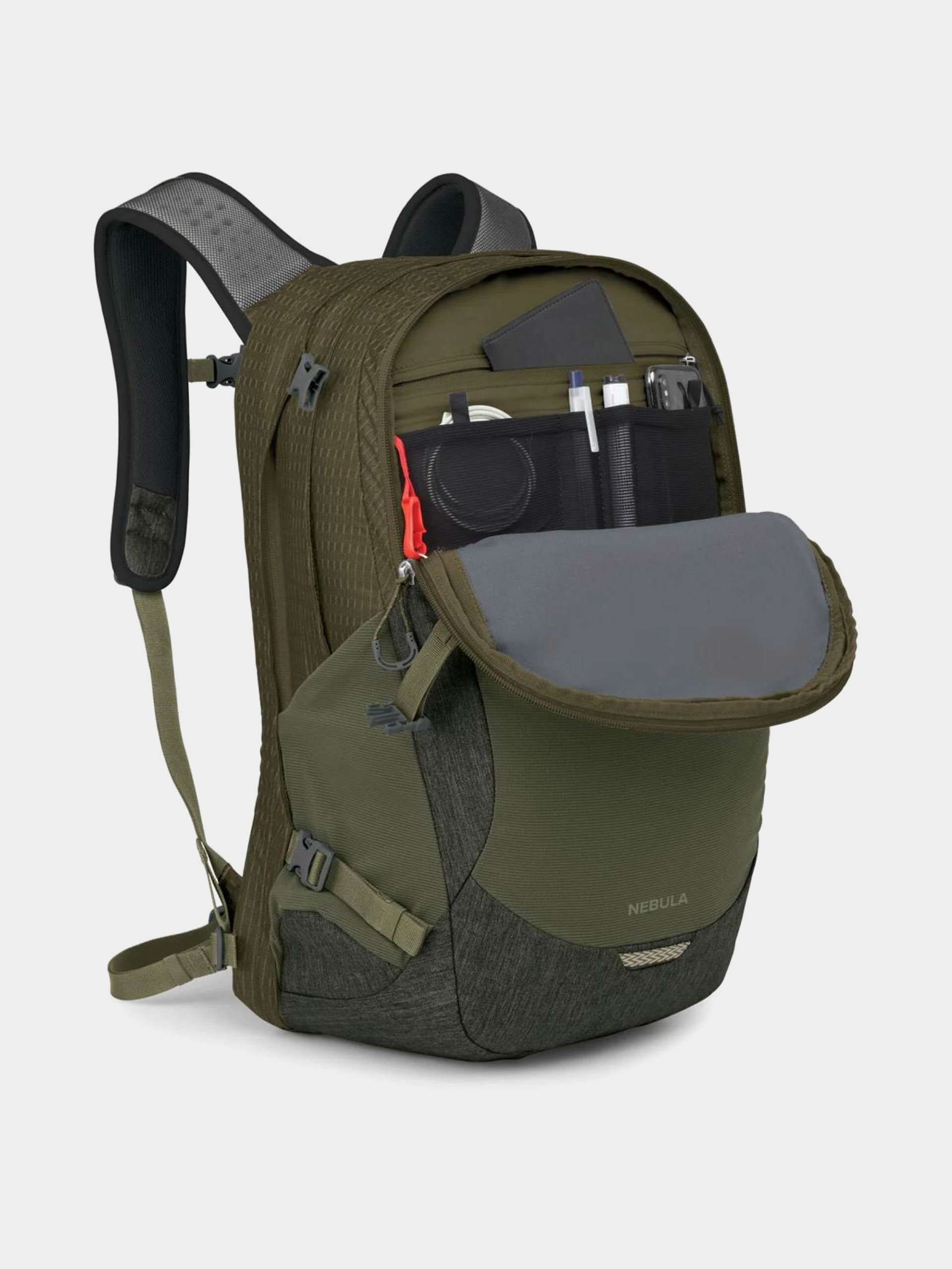 Hátizsák Osprey Nebula (moss green earl grey heather)
