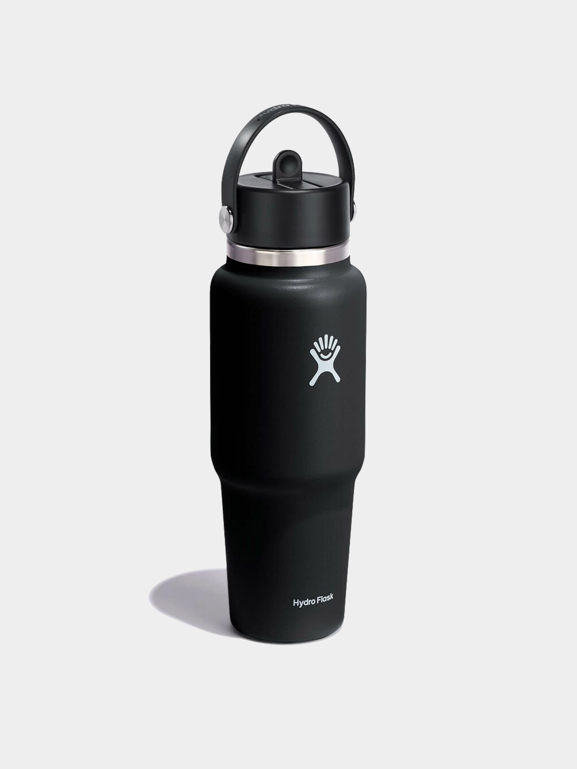 Hőpalack Hydro Flask Wide Flex Straw Travel 946ml (black)