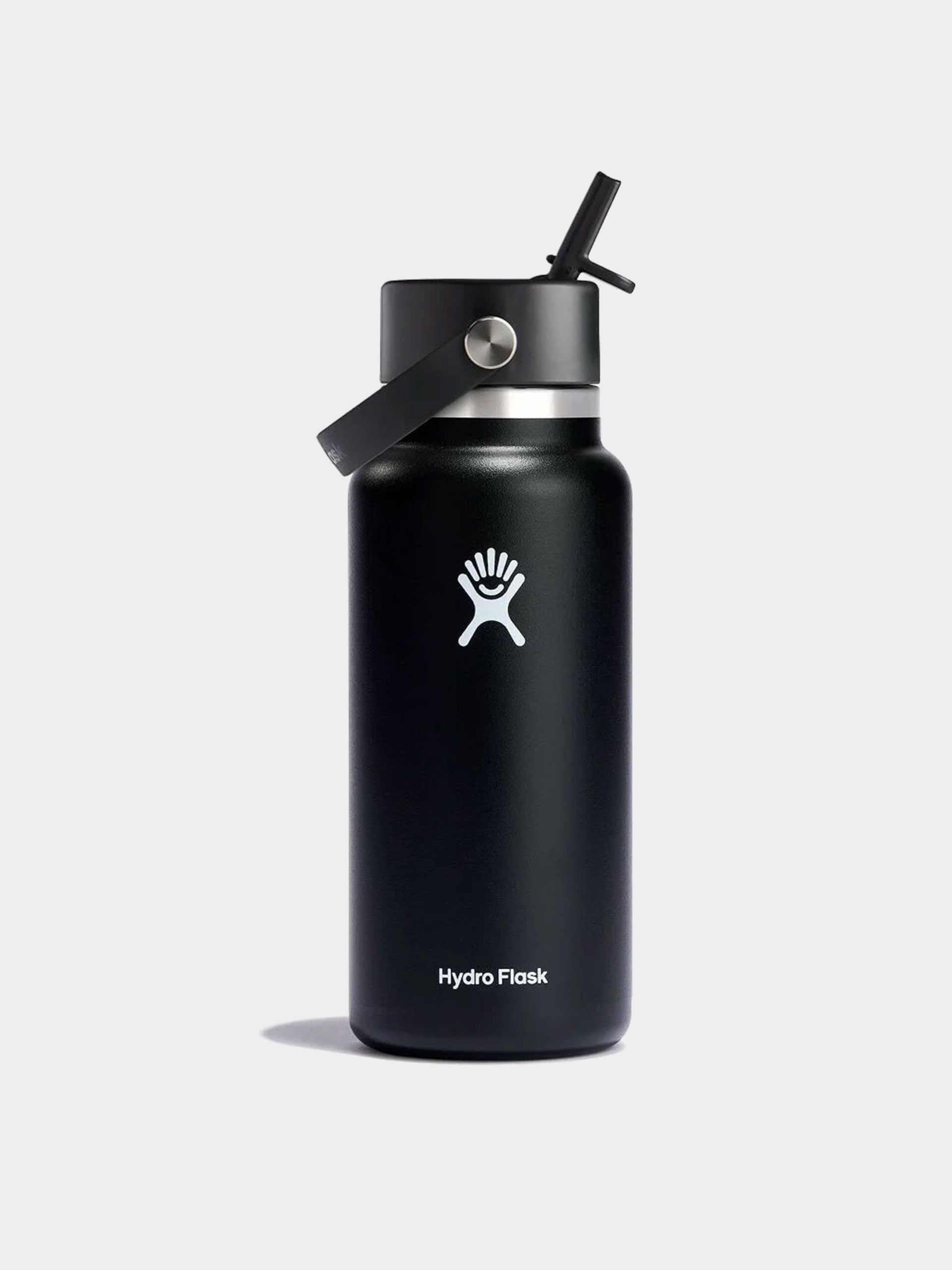 Hőpalack Hydro Flask Wide Flex Straw Cap 946ml (black)