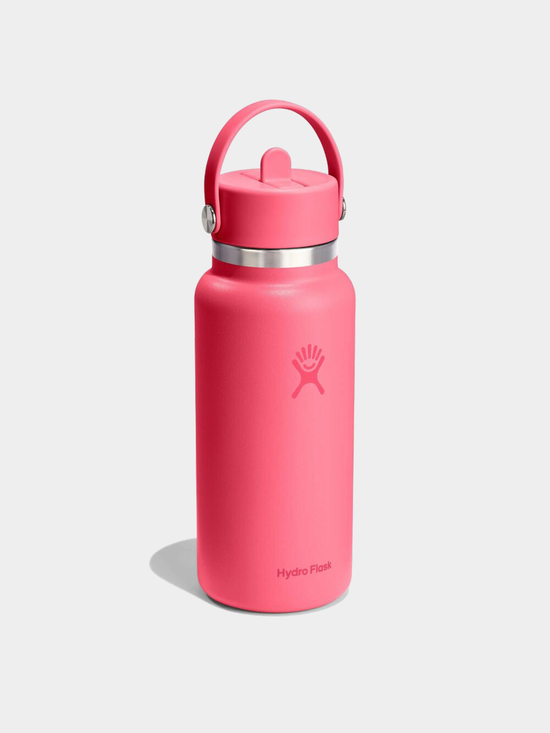 Hőpalack Hydro Flask Wide Flex Straw Cap 946ml (popstar pink)