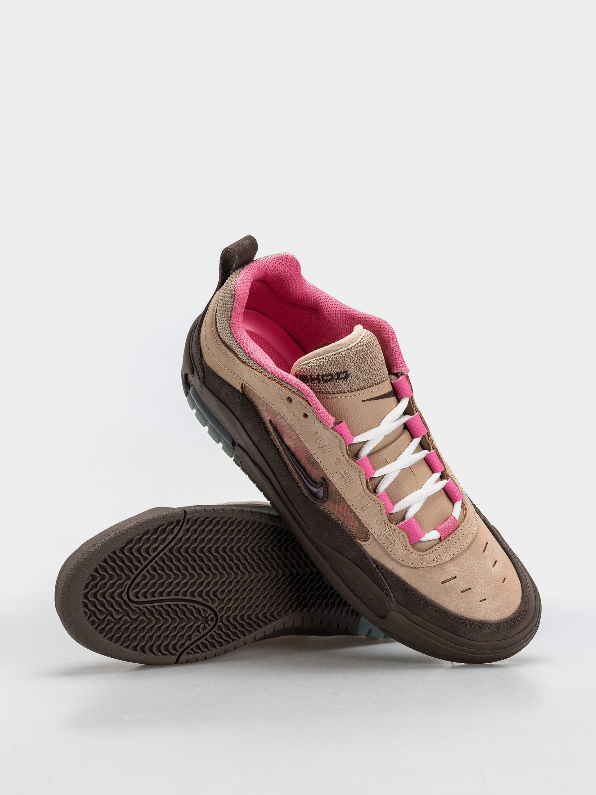 Nike SB Air Max Ishod Cipők (hemp/baroque brown pinksicle)