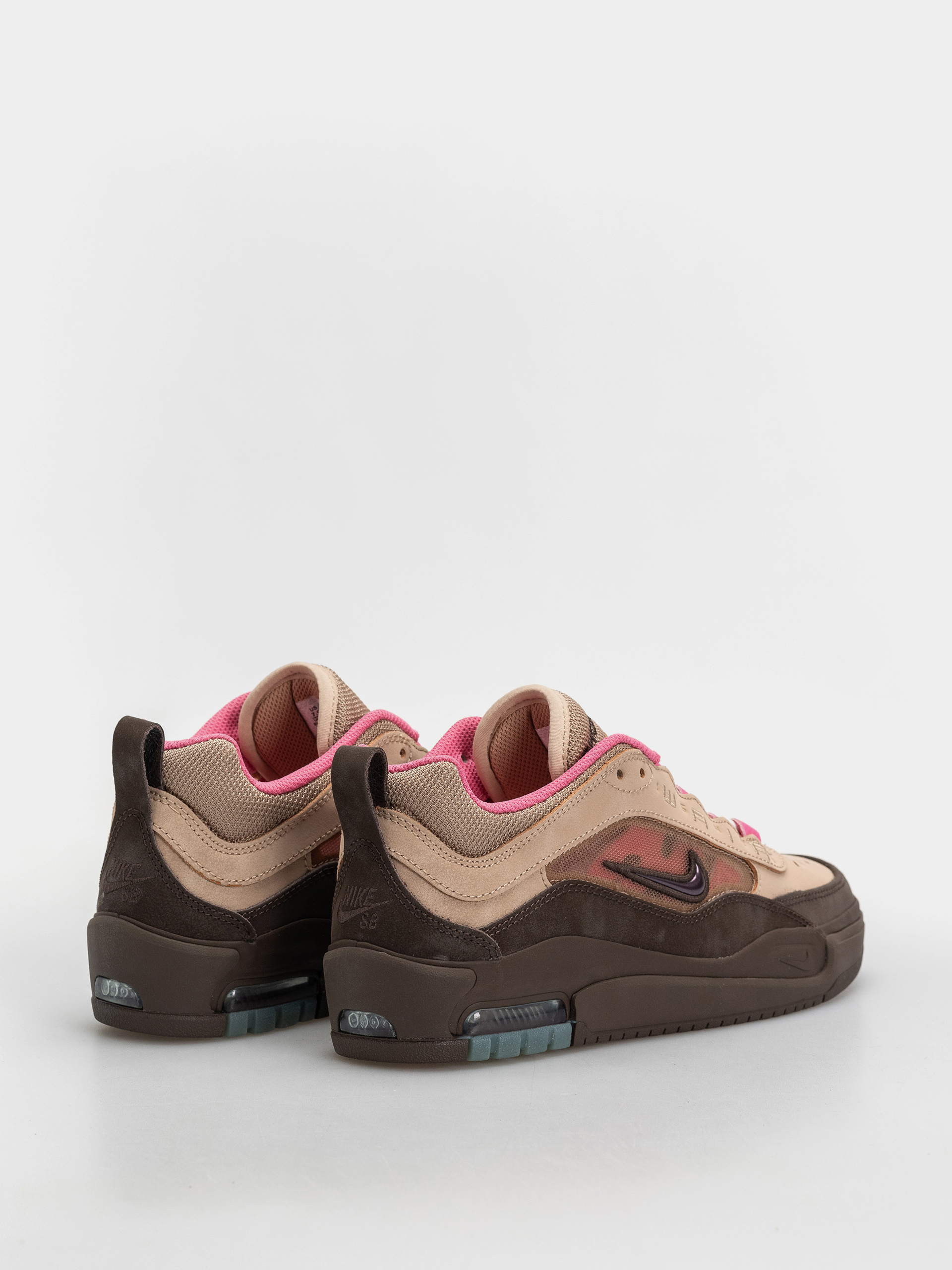 Nike SB Air Max Ishod Cipők (hemp/baroque brown pinksicle)