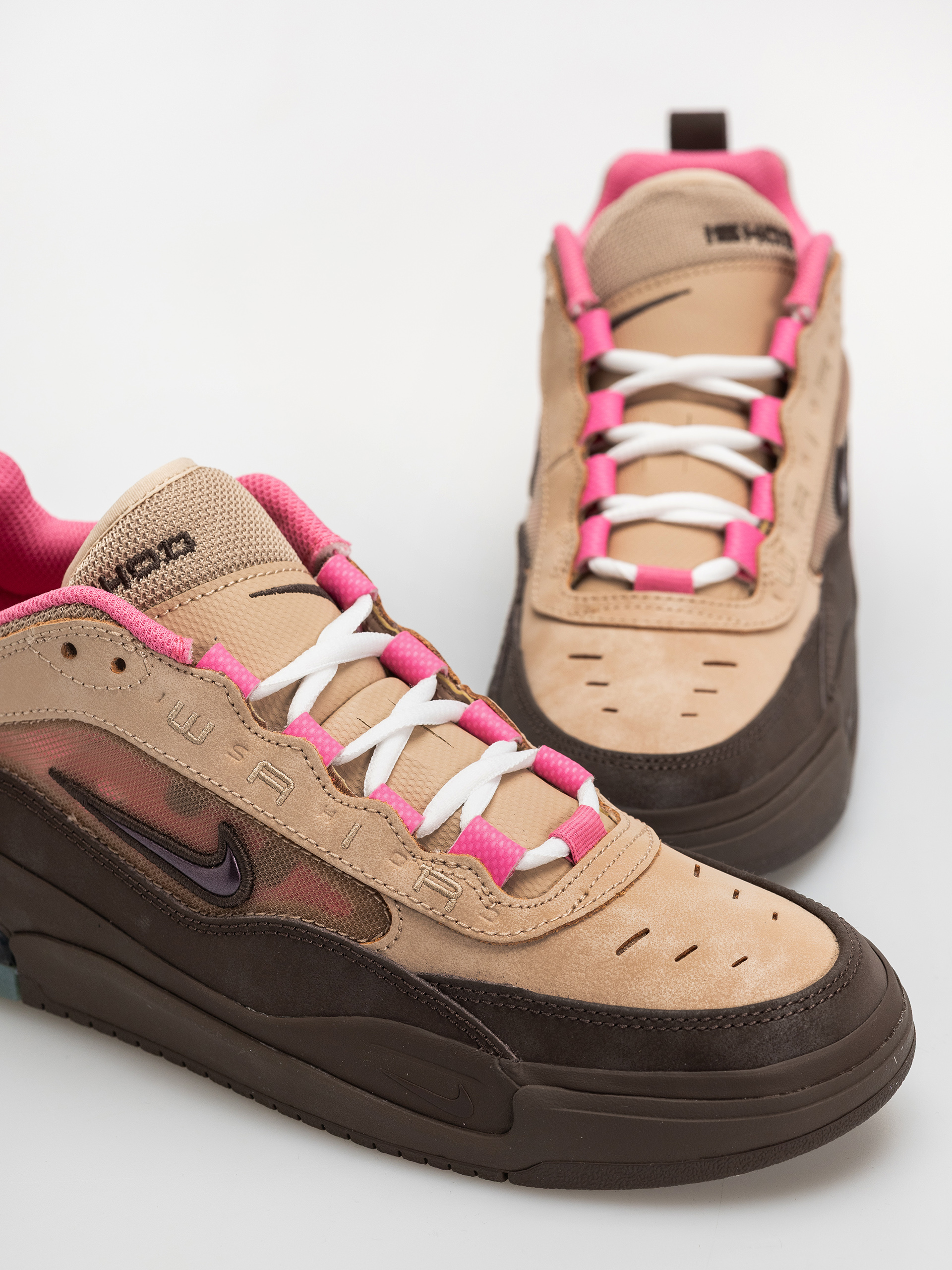 Nike SB Air Max Ishod Cipők (hemp/baroque brown pinksicle)