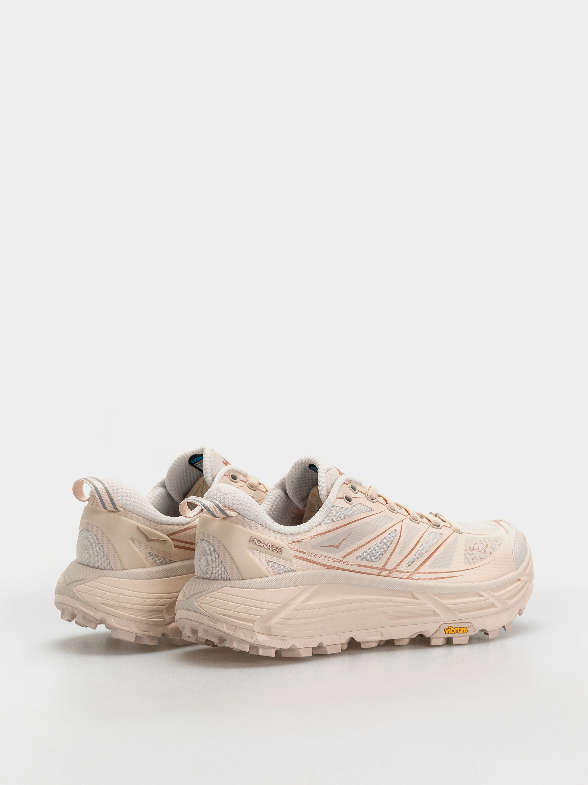 Hoka Mafate Speed 2 Cipők (beech wood/stucco)