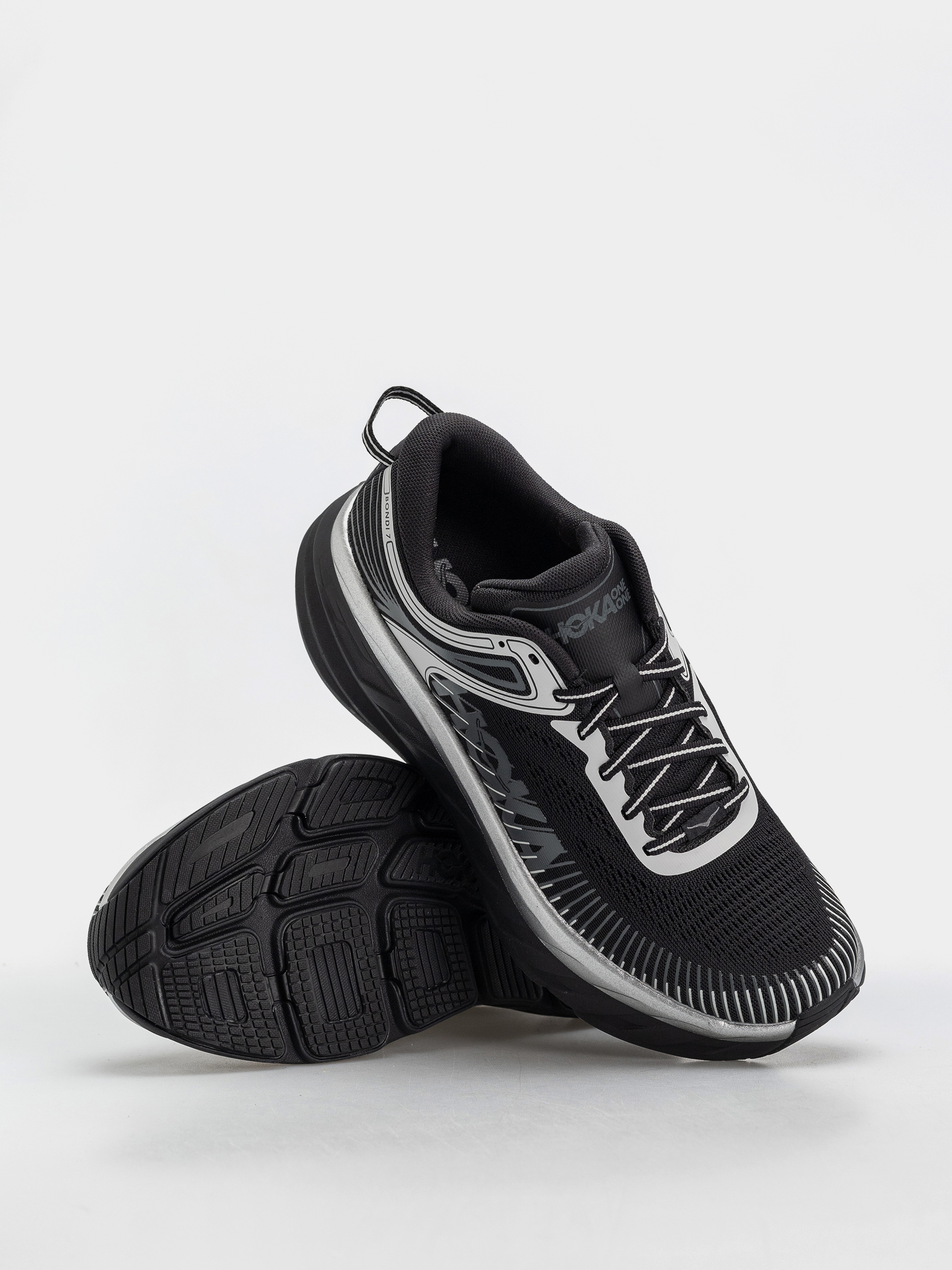 Hoka Bondi 7 Cipők (black/stardust)