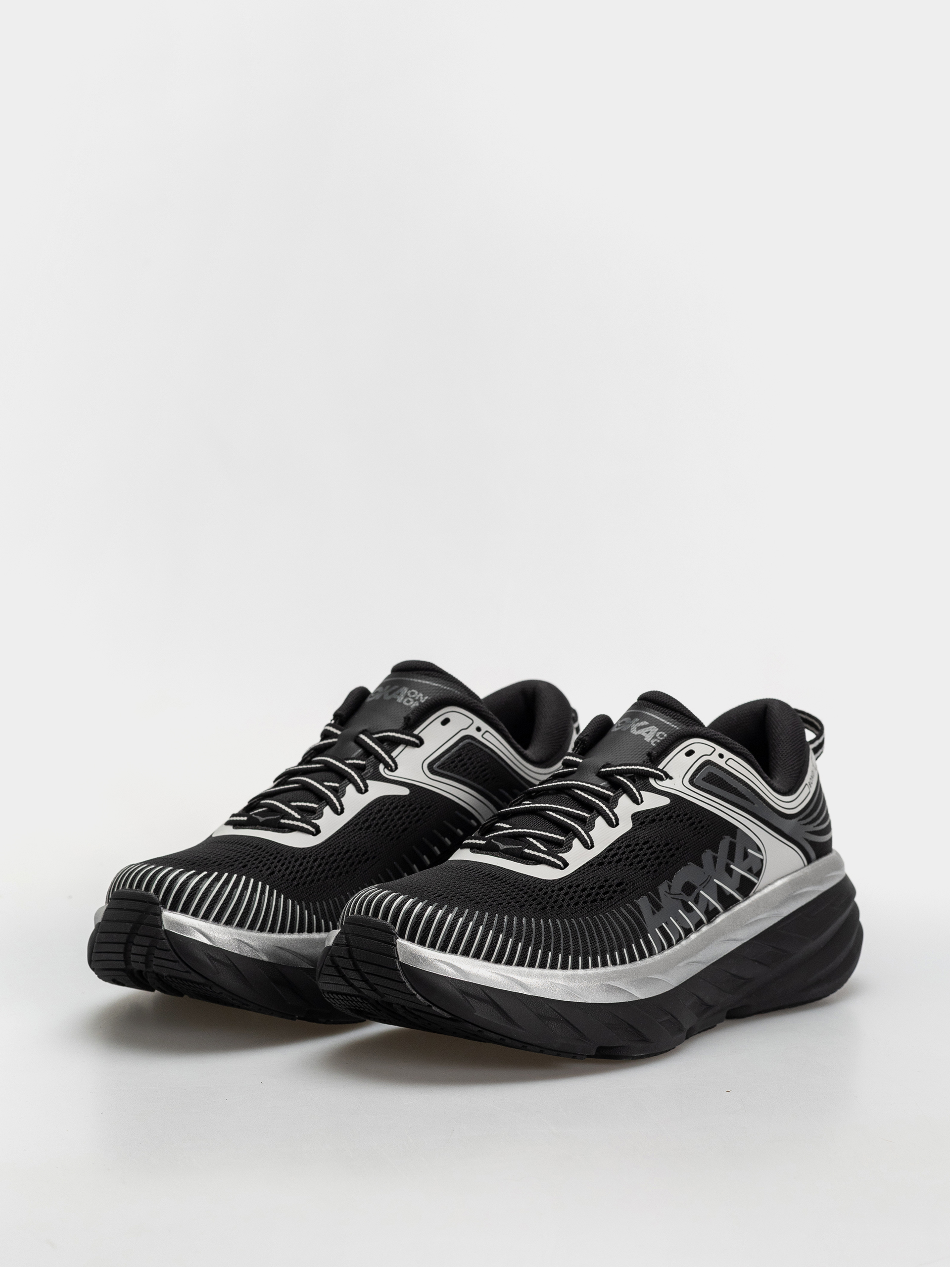 Hoka Bondi 7 Cipők (black/stardust)