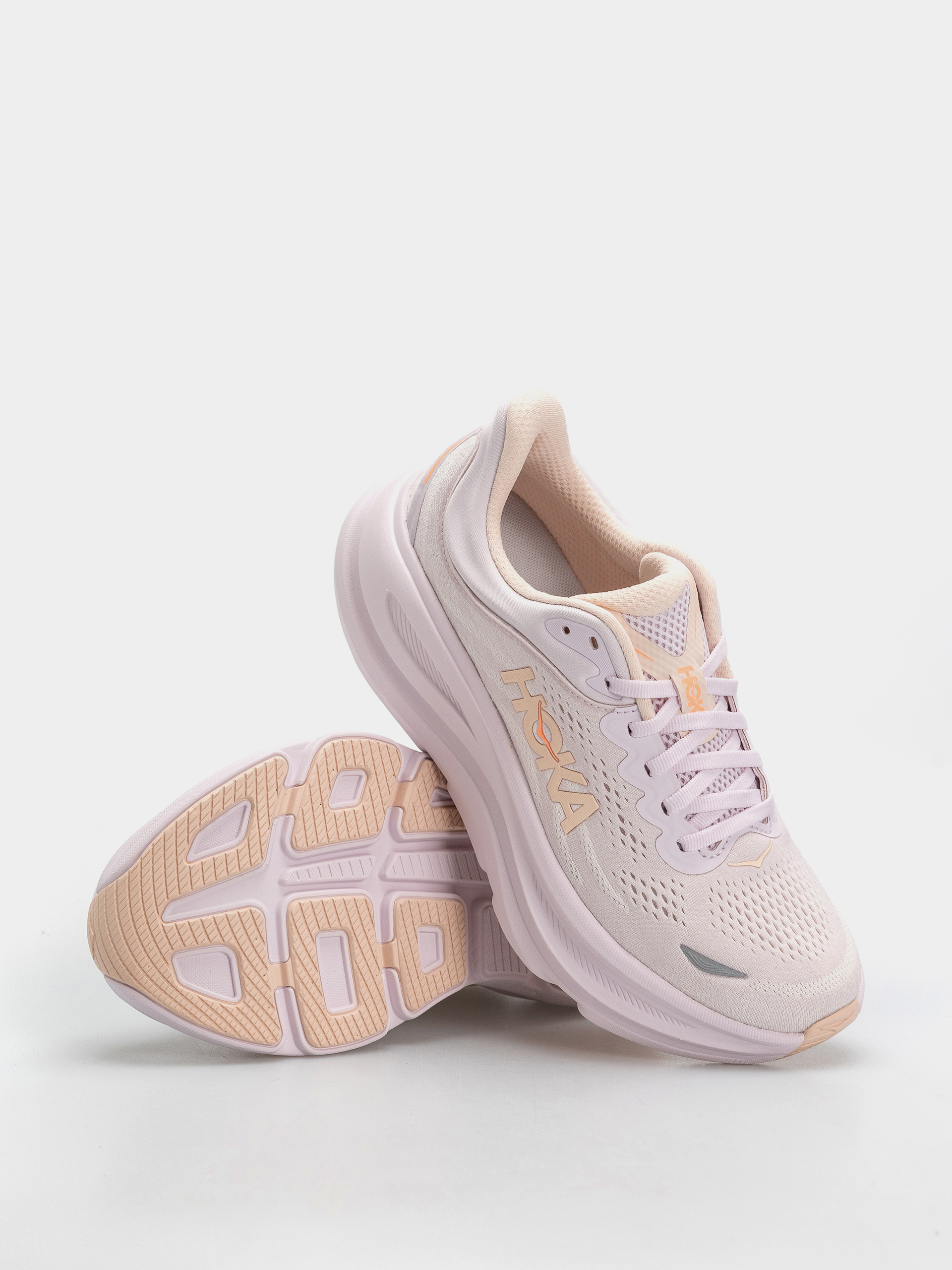 Hoka Bondi 9 Wmn Cipők (lilac cream/tangerine glow)