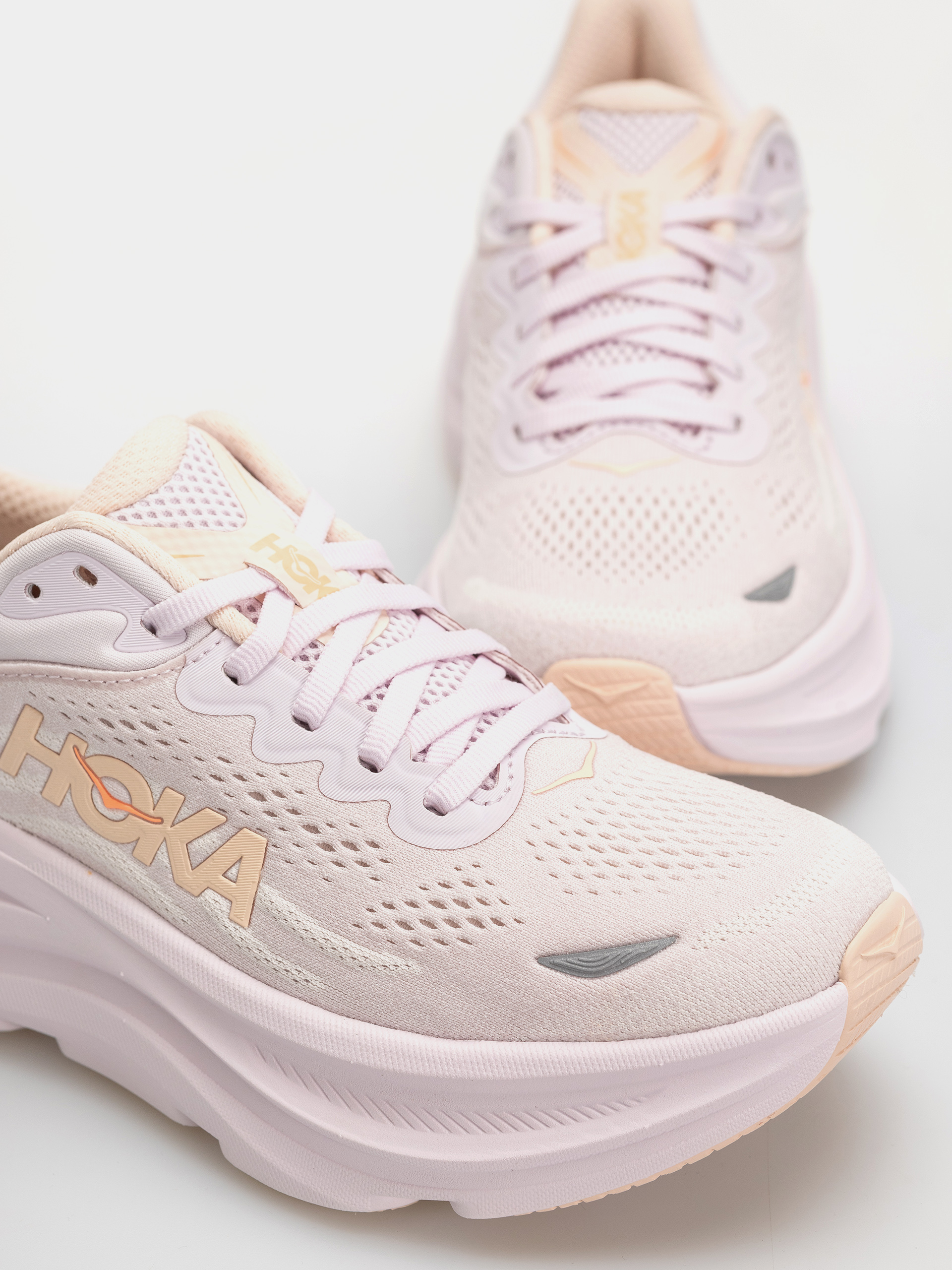 Hoka Bondi 9 Wmn Cipők (lilac cream/tangerine glow)