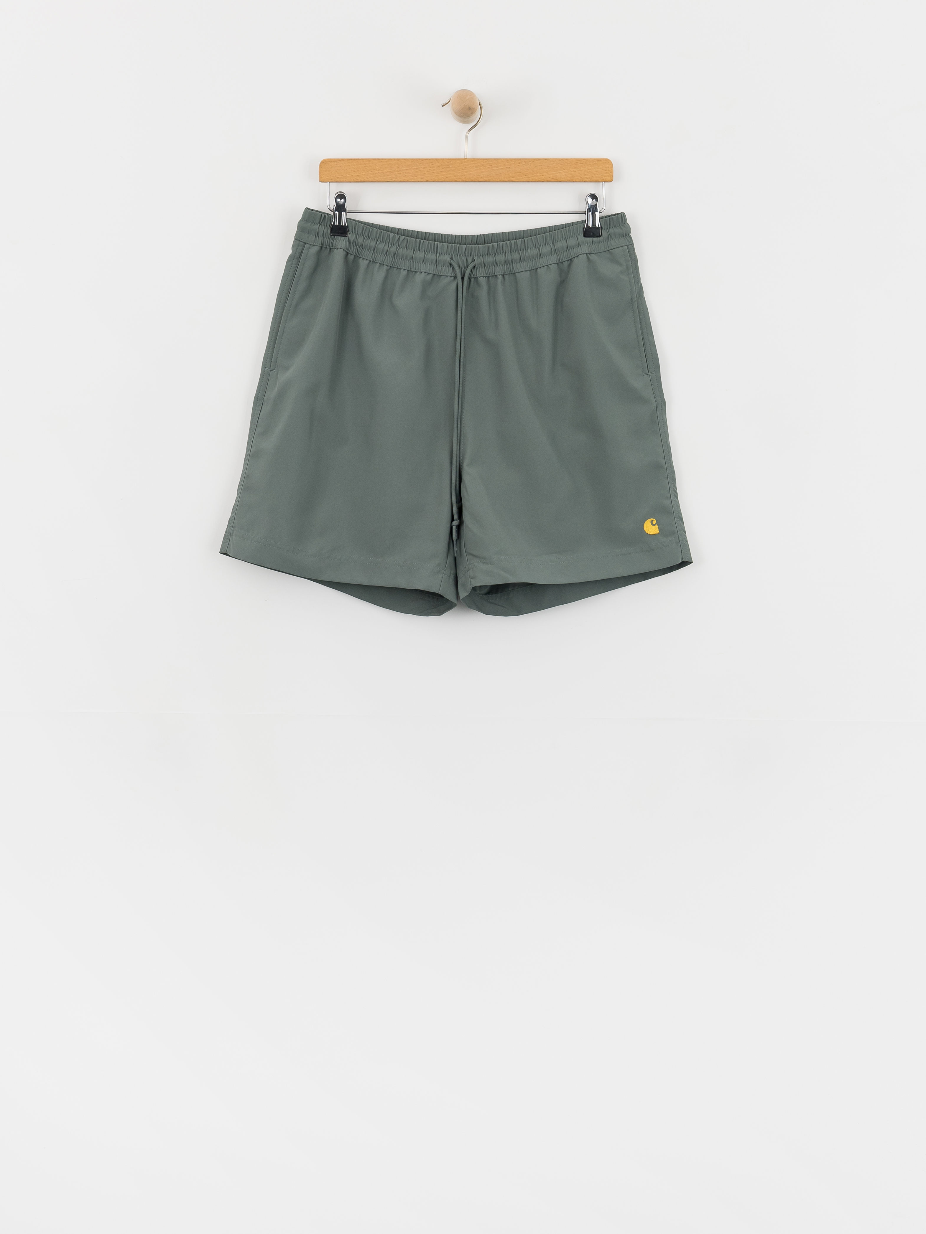 Rövidnadrág Carhartt WIP Chase Swim (velvet green/gold)