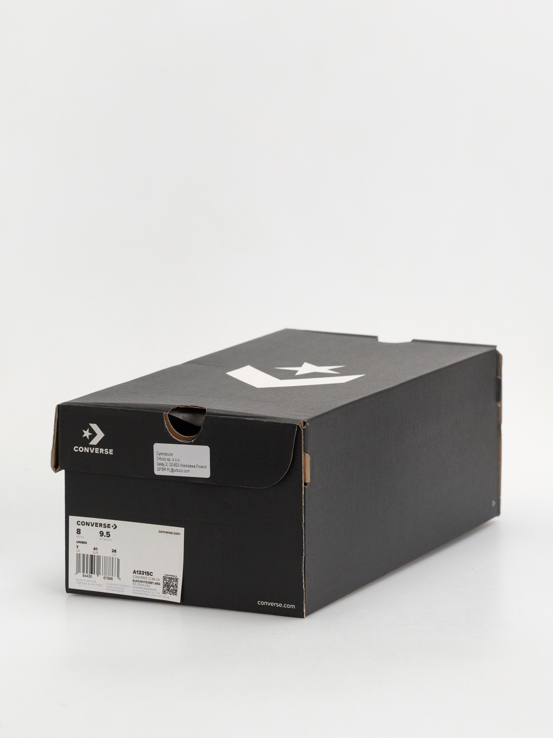 Converse CL98 Cipők (black/white/grey area)