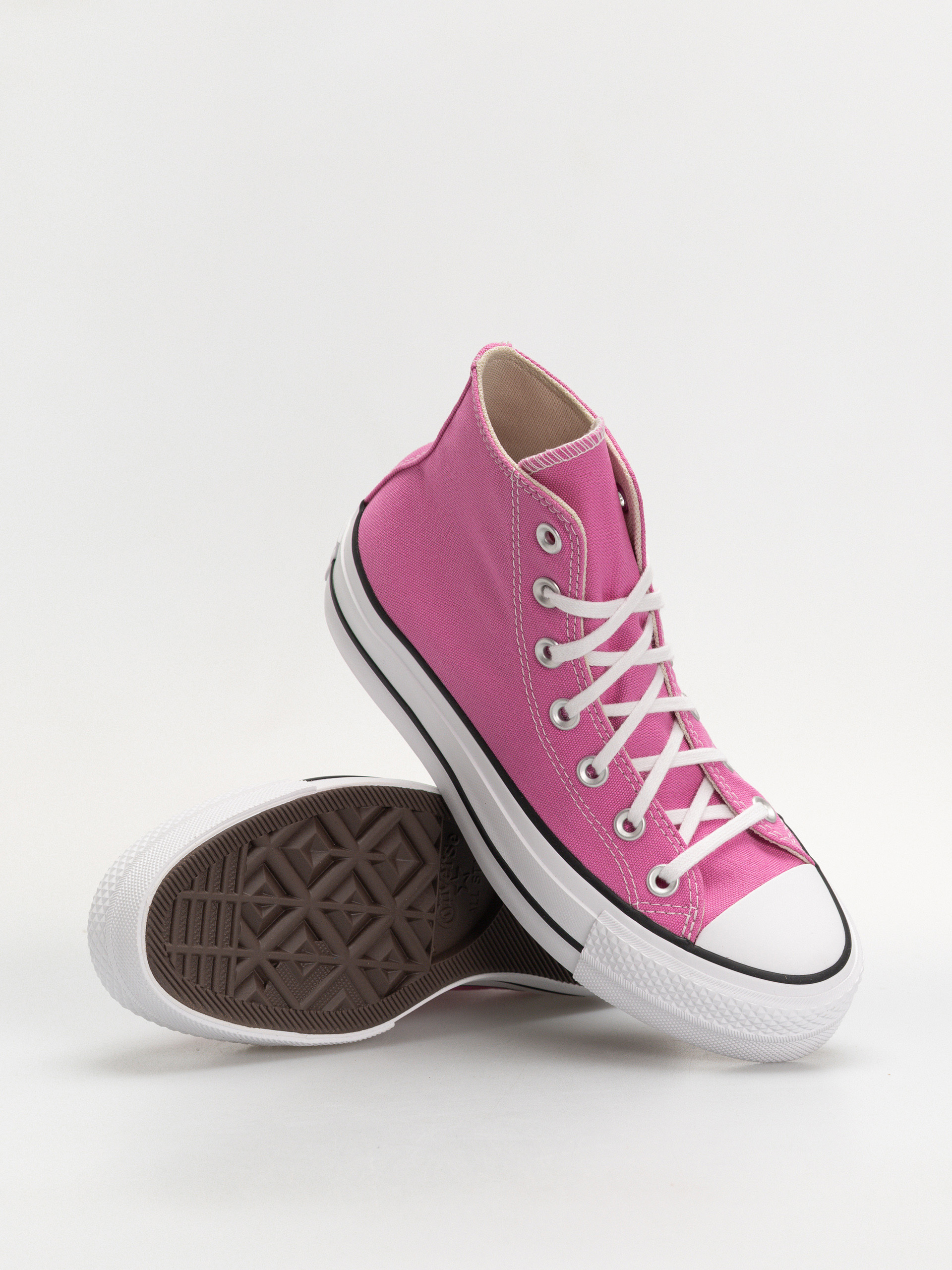 Converse Chuck Taylor All Star Lift Hi Wmn Tornacipők (shocking orchid/white/black)