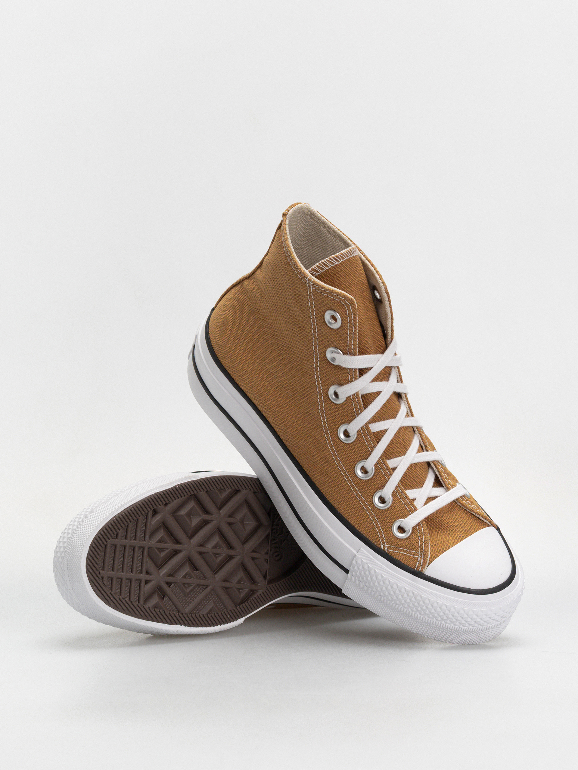 Converse Chuck Taylor All Star Lift Hi Wmn Tornacipők (honey stick/white/black)