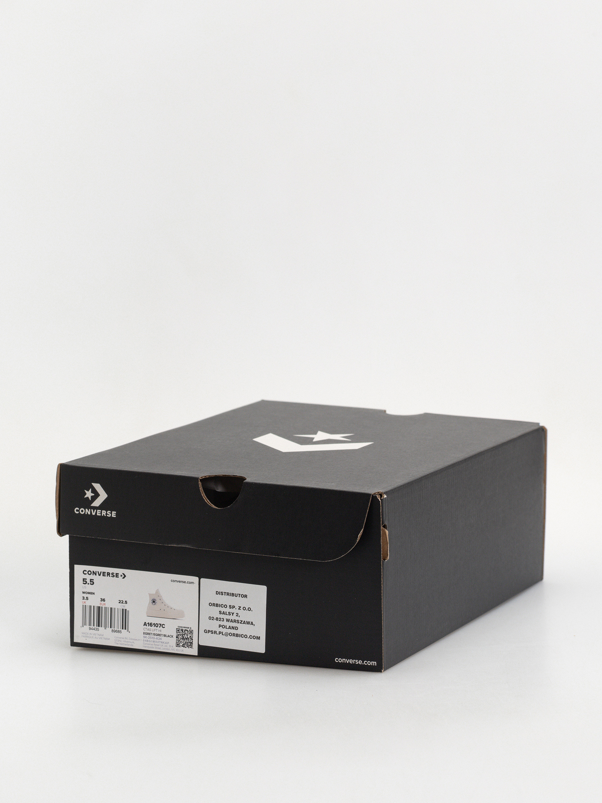 Converse Chuck Taylor All Star Lift Hi Wmn Tornacipők (egret/egret/black)