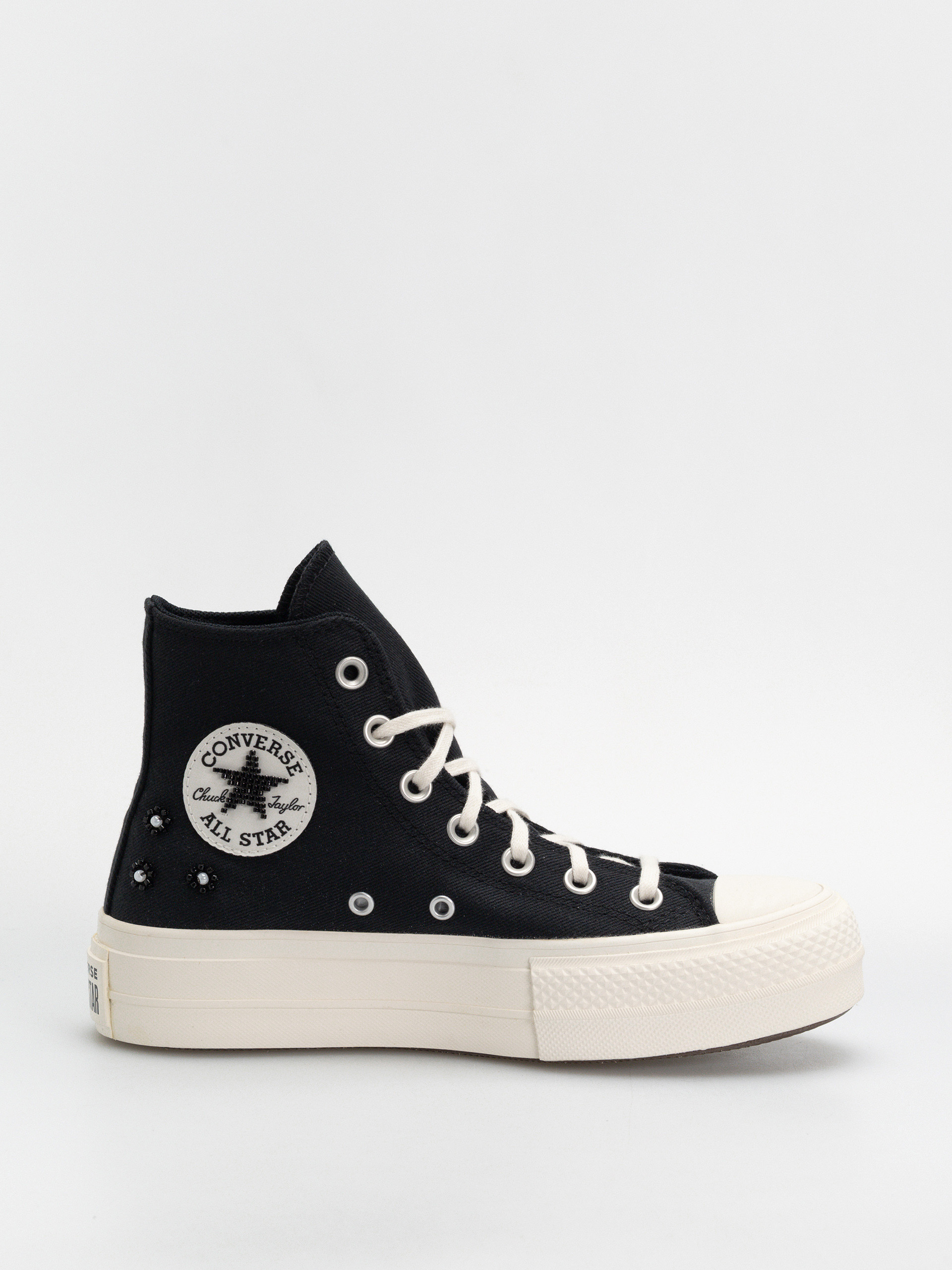 Converse Chuck Taylor All Star Lift Hi Wmn Tornacipők (black/black/egret)