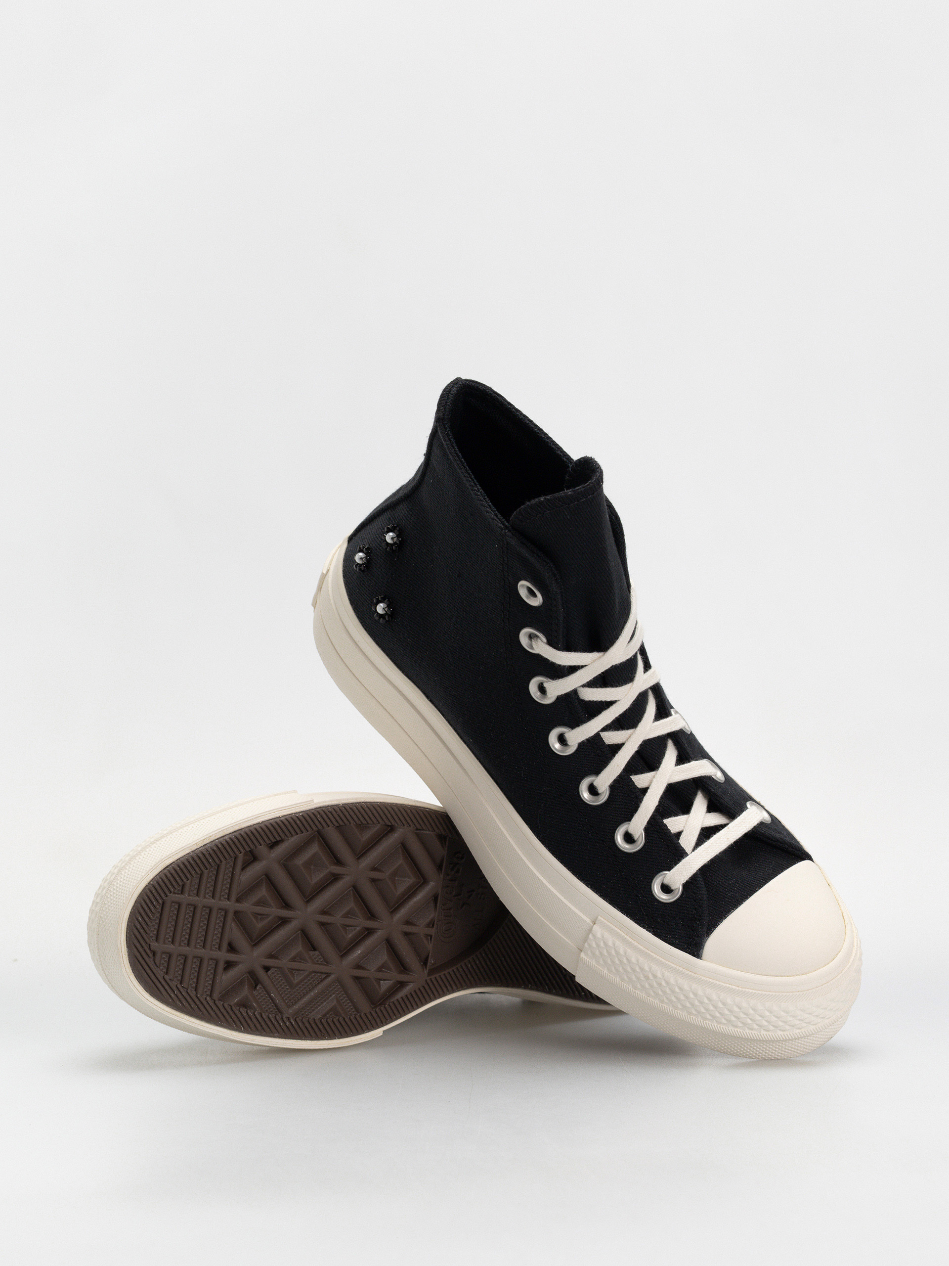 Converse Chuck Taylor All Star Lift Hi Wmn Tornacipők (black/black/egret)