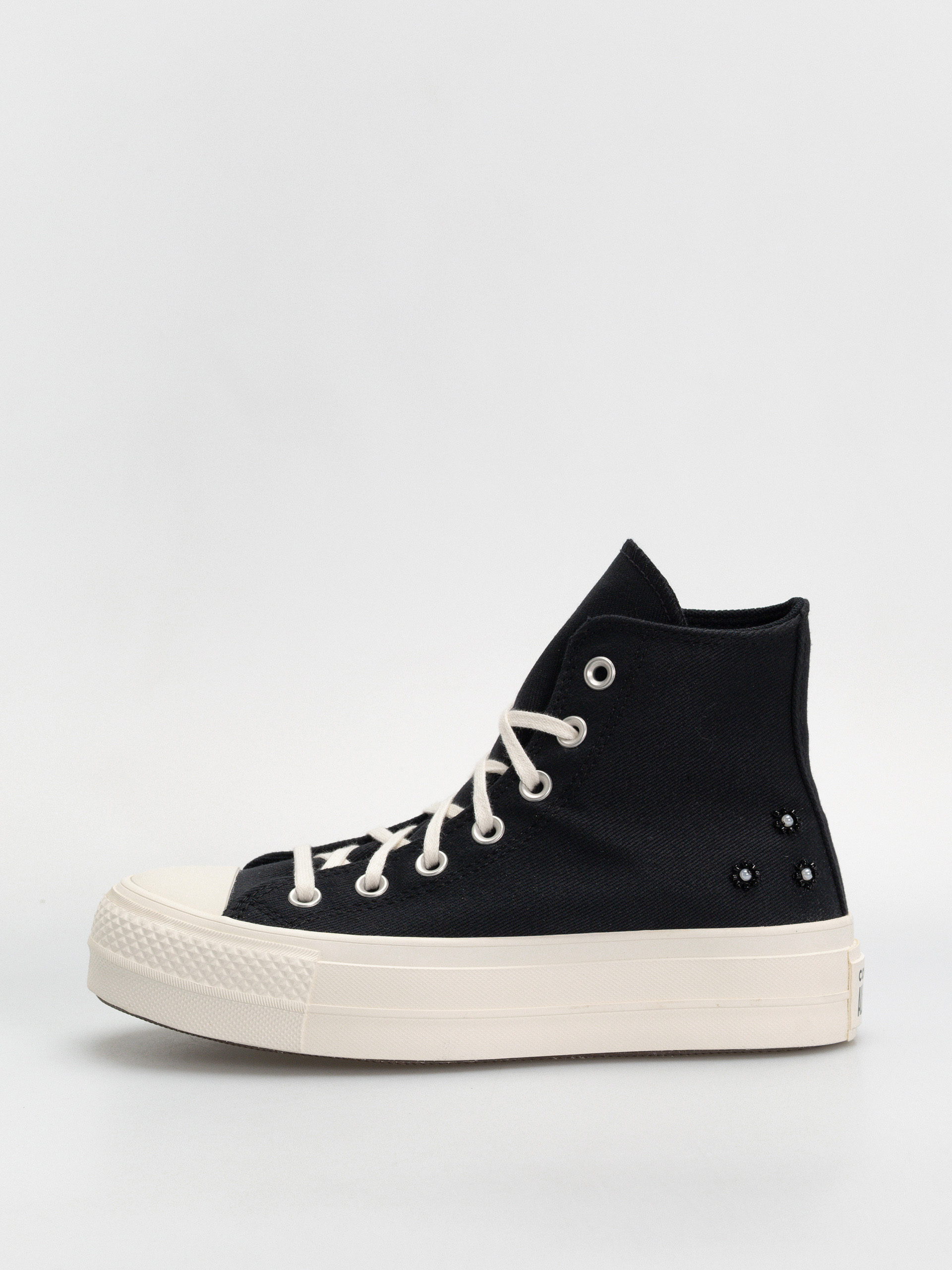 Converse Chuck Taylor All Star Lift Hi Wmn Tornacipők (black/black/egret)