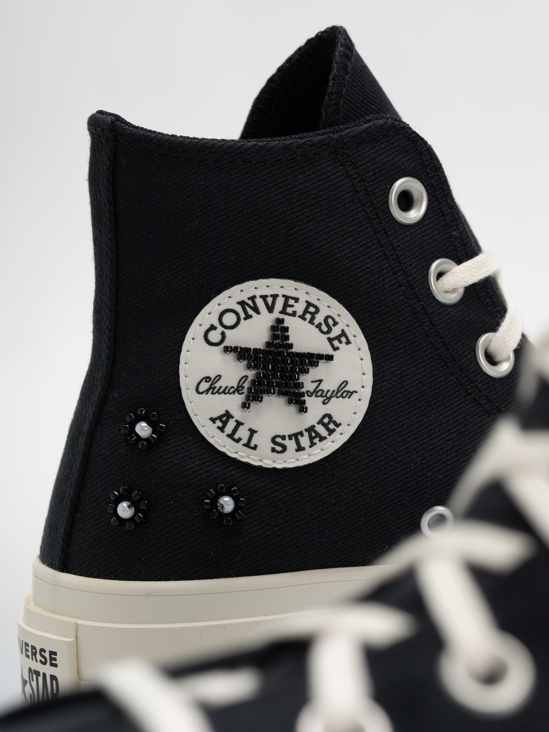 Converse Chuck Taylor All Star Lift Hi Wmn Tornacipők (black/black/egret)