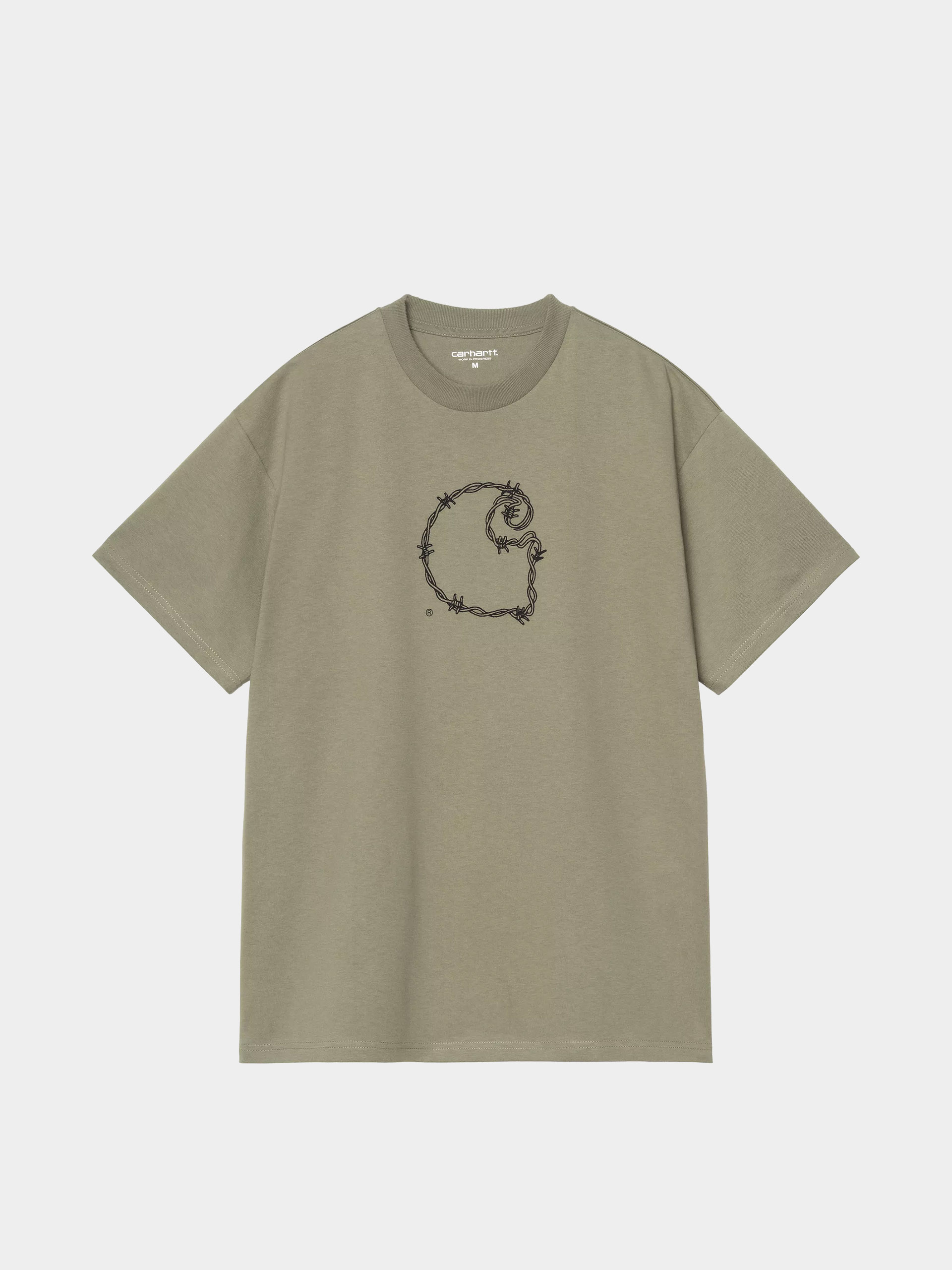 Póló Carhartt WIP Barbwire C (dollar green)